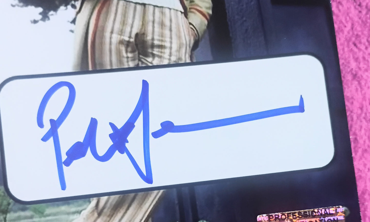 Peter Davison Hand Signed Autograph Photo COA Doctor Who
