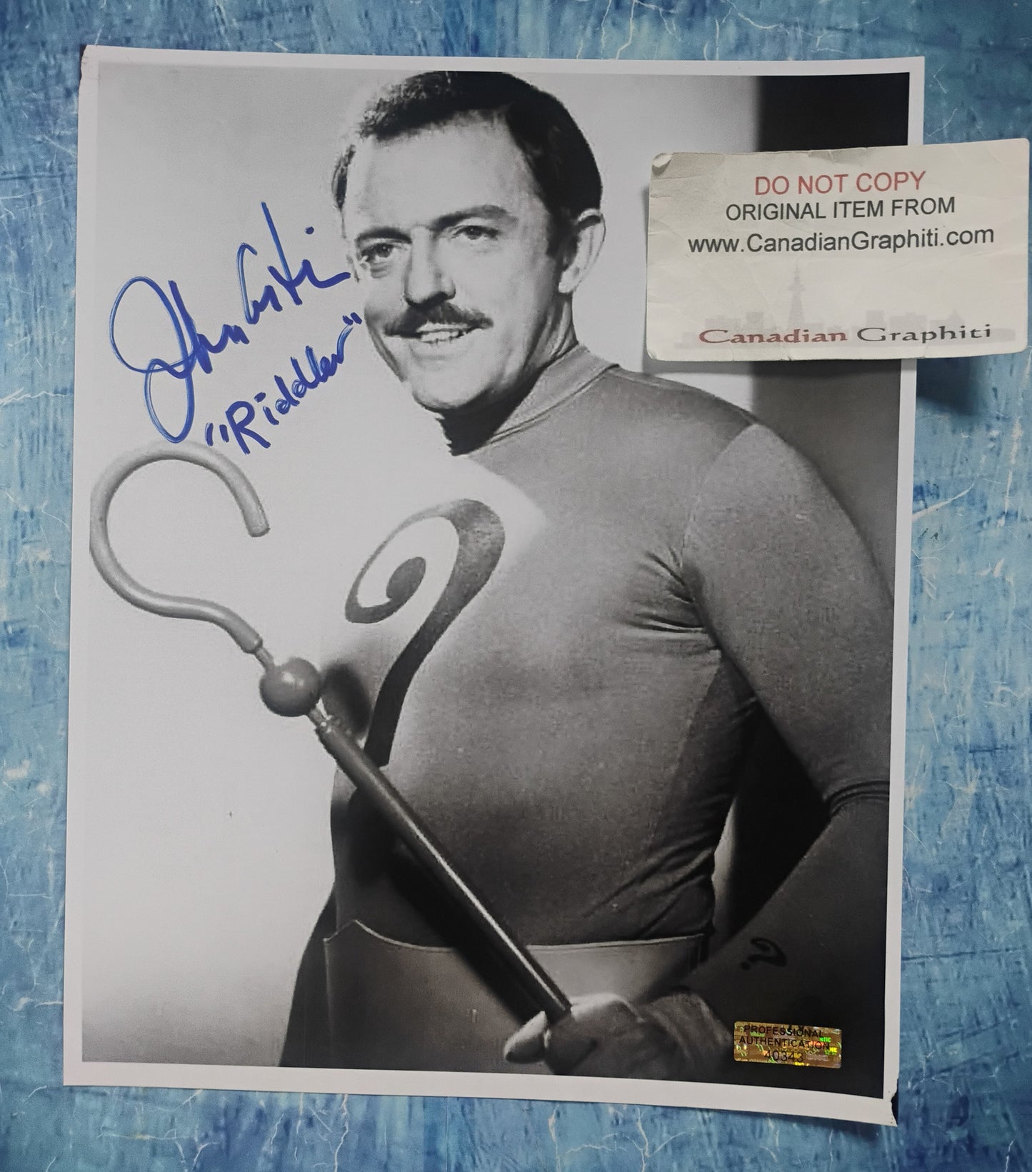John Astin Hand Signed Autograph 8x10 Photo COA Batman