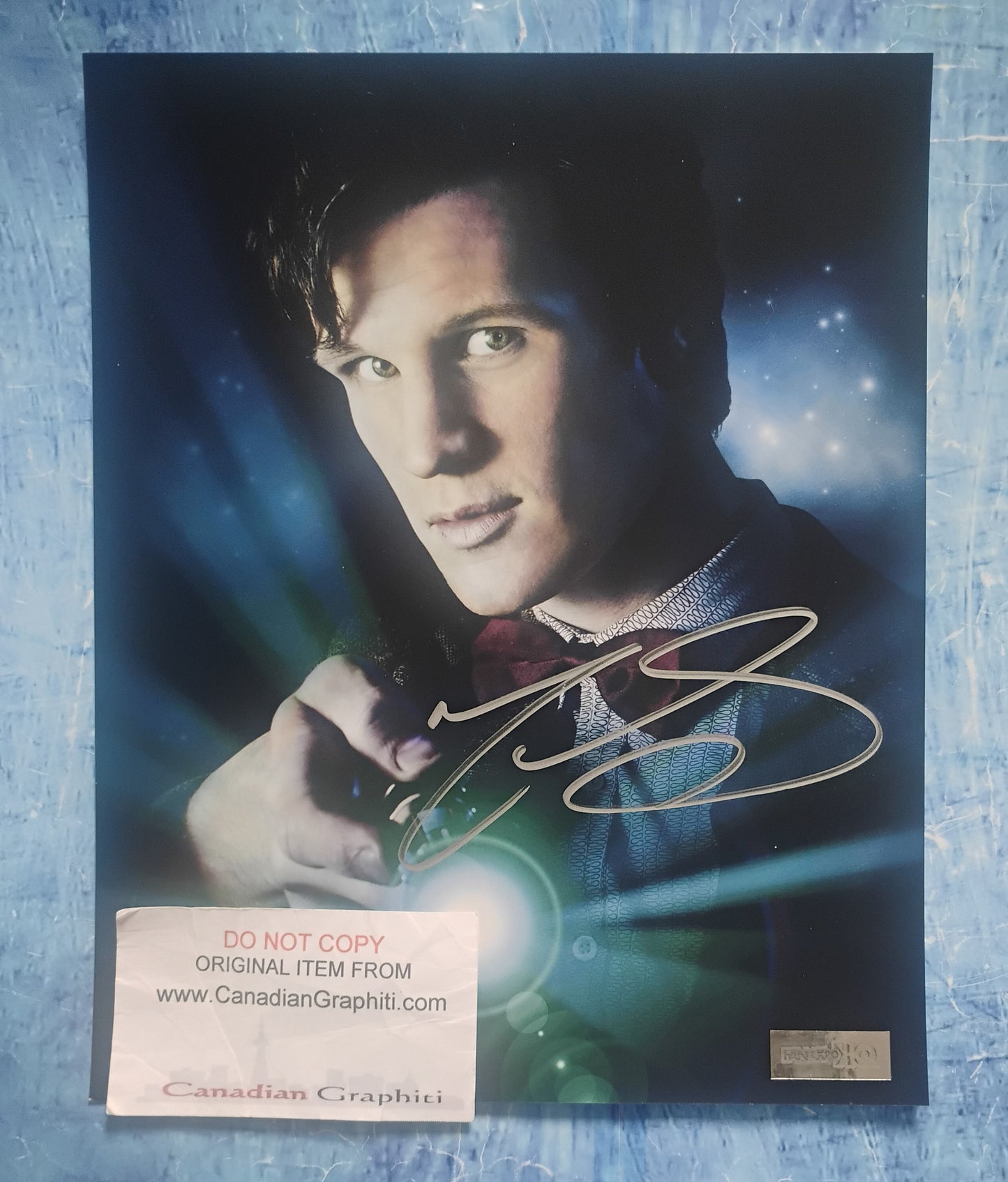 Matt Smith Hand Signed Autograph 8x10 Photo COA Doctor Who