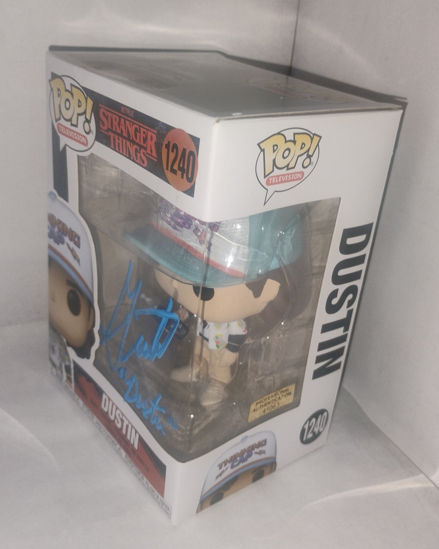Gaten Materazzo Hand Signed Autograph Stranger Things Funko Pop COA