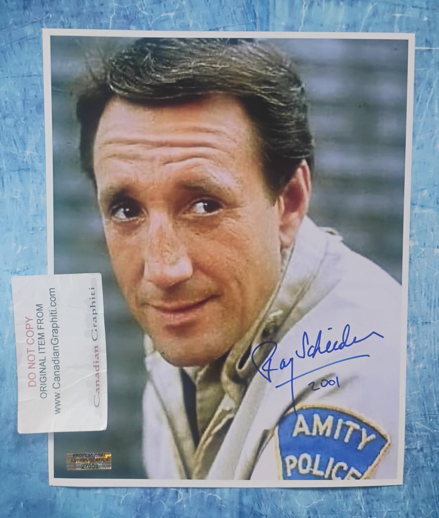 Roy Scheider Hand Signed Autograph 8x10 Photo COA Jaws
