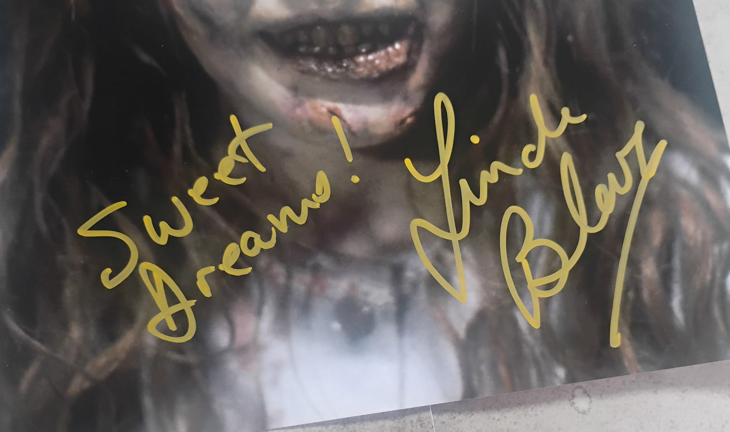 Linda Blair Hand Signed Autograph 8x10 Photo COA The Exorcist