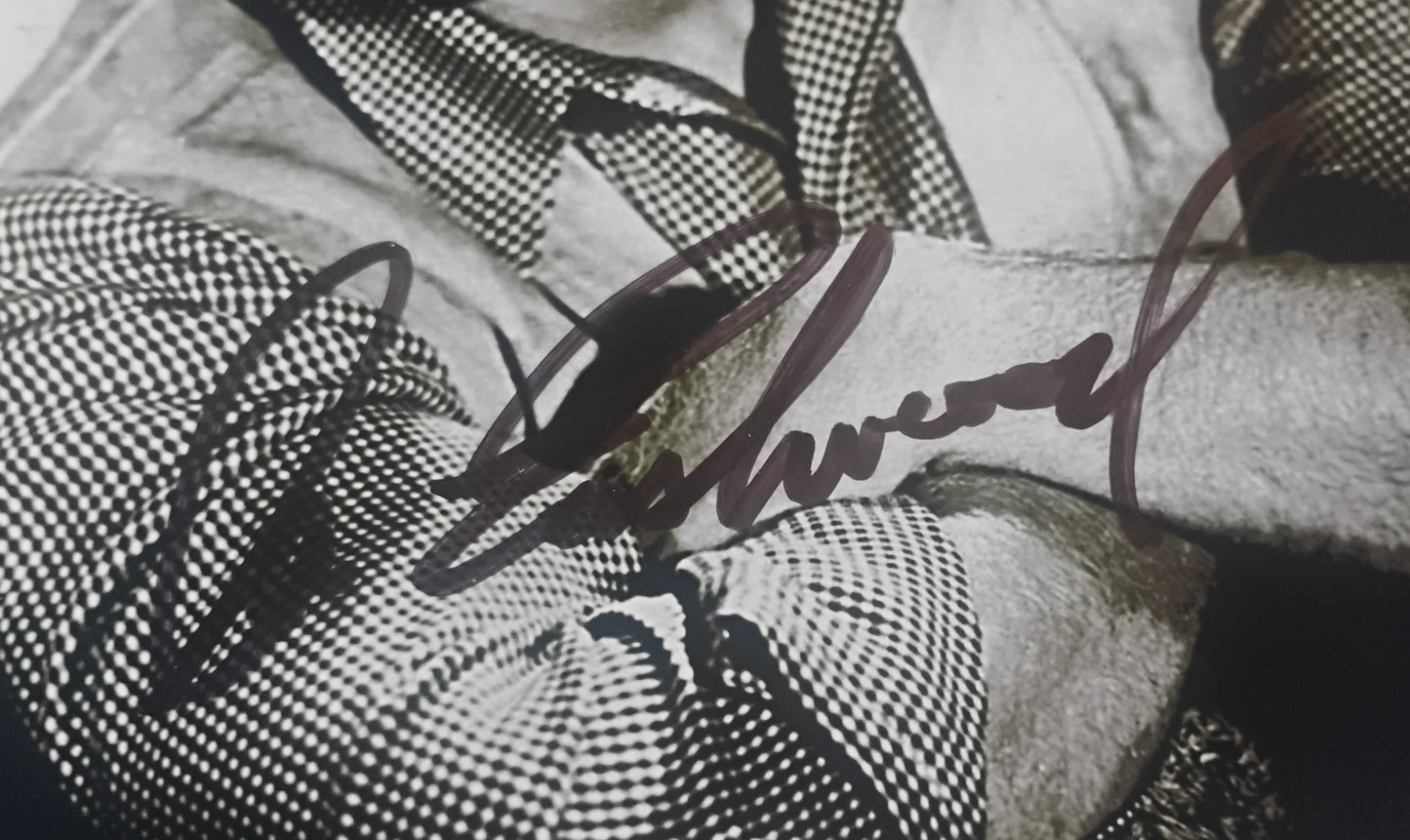 Clint Eastwood Hand Signed Autograph 8x10 Photo COA