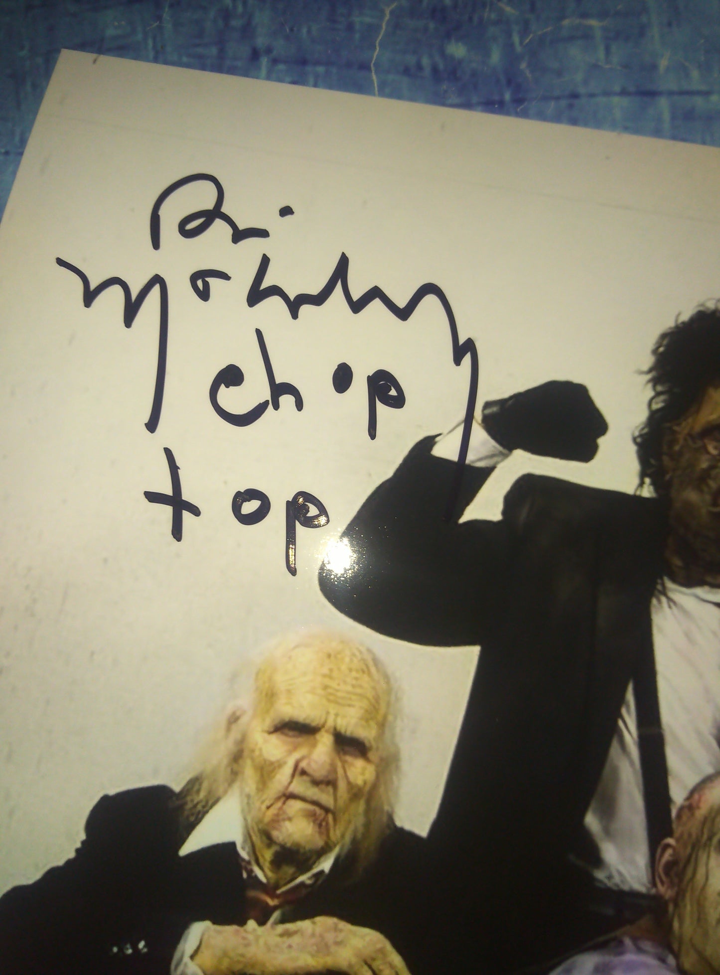 Bill Moseley & Bob Elmore Hand Signed Autograph 8x10 Photo COA Texas Chainsaw Massacre