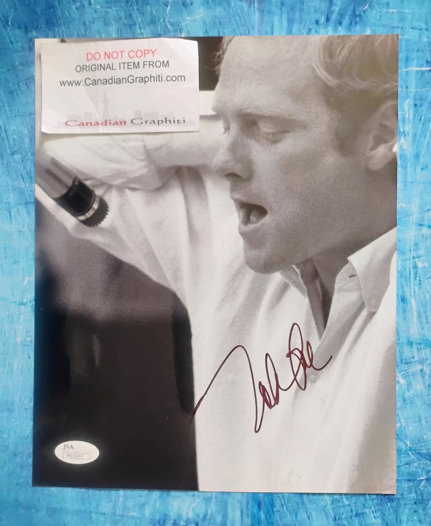 Mike Love Hand Signed Autograph 8x10 Photo JSA COA The Beach Boys