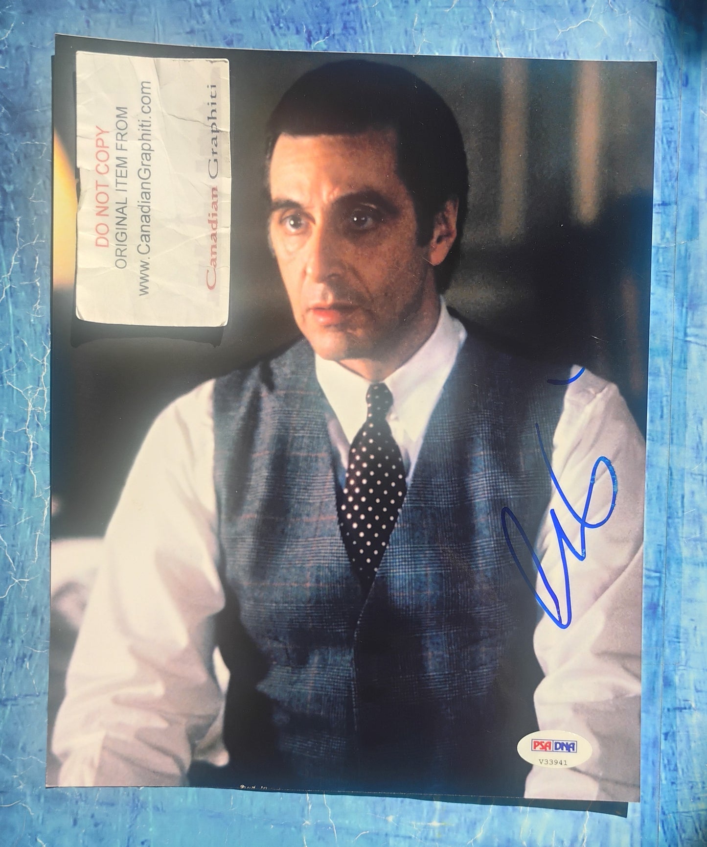 Al Pacino Hand Signed Autograph 8x10 Photo PSA COA