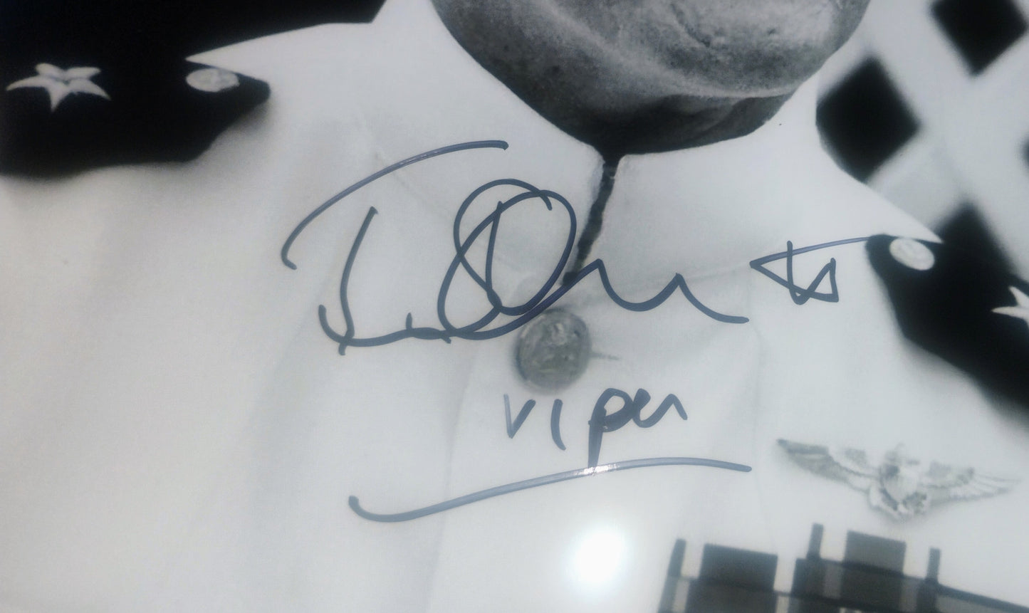 Tom Skerritt Hand Signed Autograph 8x10 Photo COA Top Gun