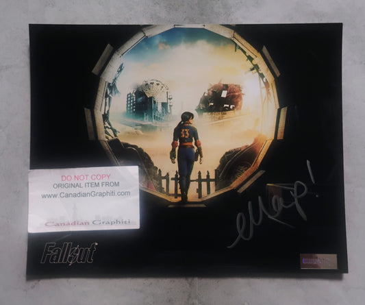 Ella Purnell Hand Signed Autograph 8x10 Photo COA Fallout