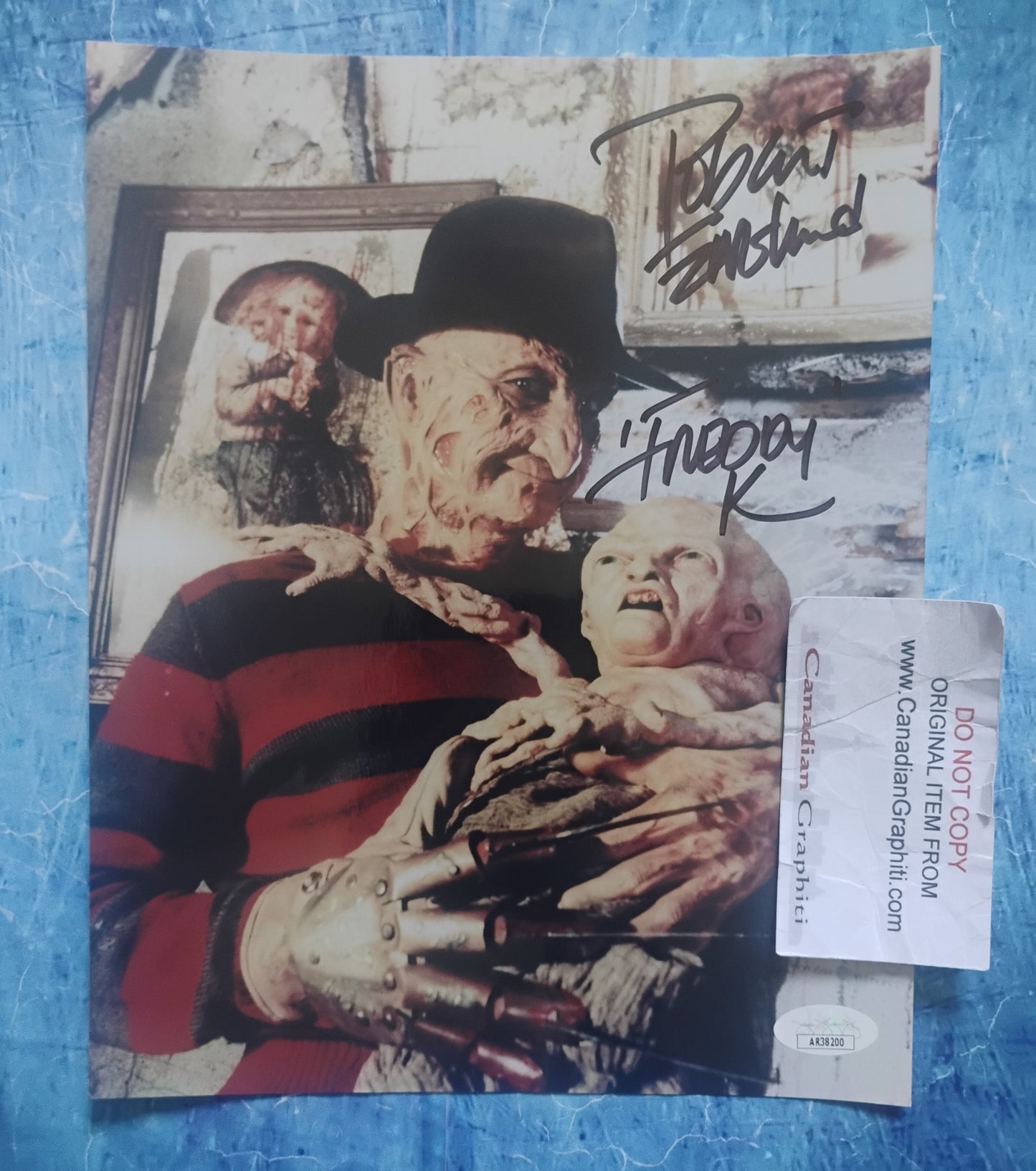 Robert Englund Hand Signed Autograph 8x10 Photo JSA COA Nightmare On Elm Street