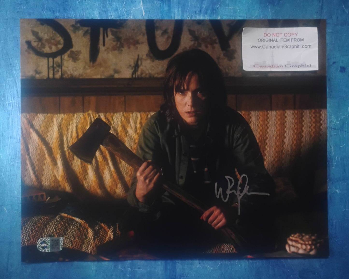 Winona Ryder Hand Signed Autograph 11x14 Photo SWAU COA Stranger Things