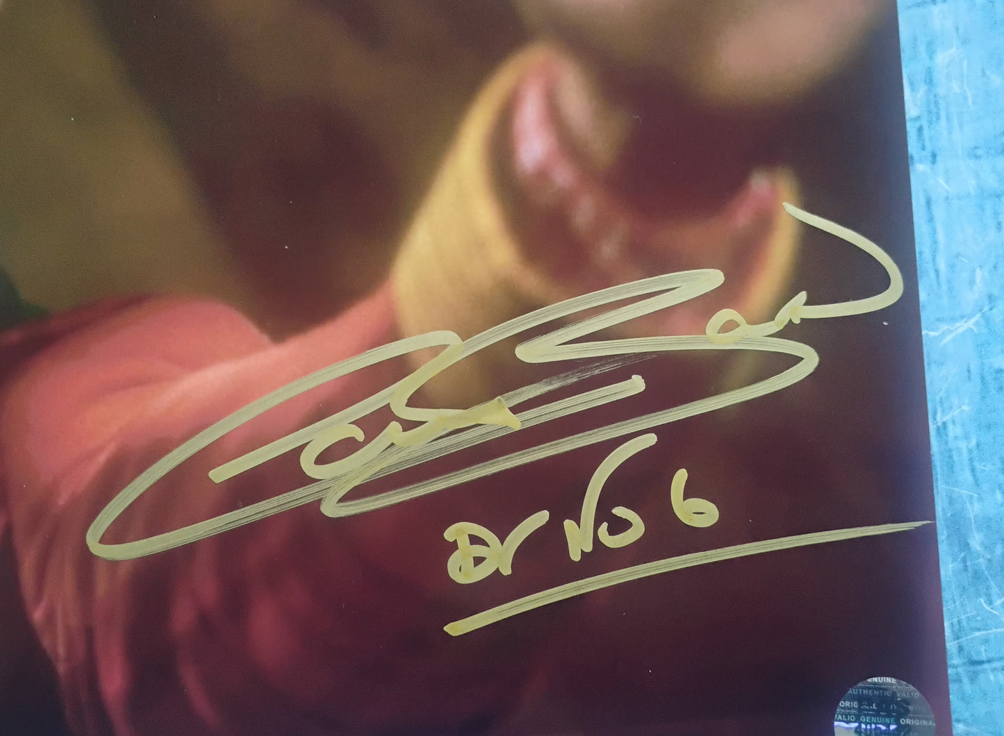Colin Baker Hand Signed Autograph 8x10 Photo COA Doctor Who