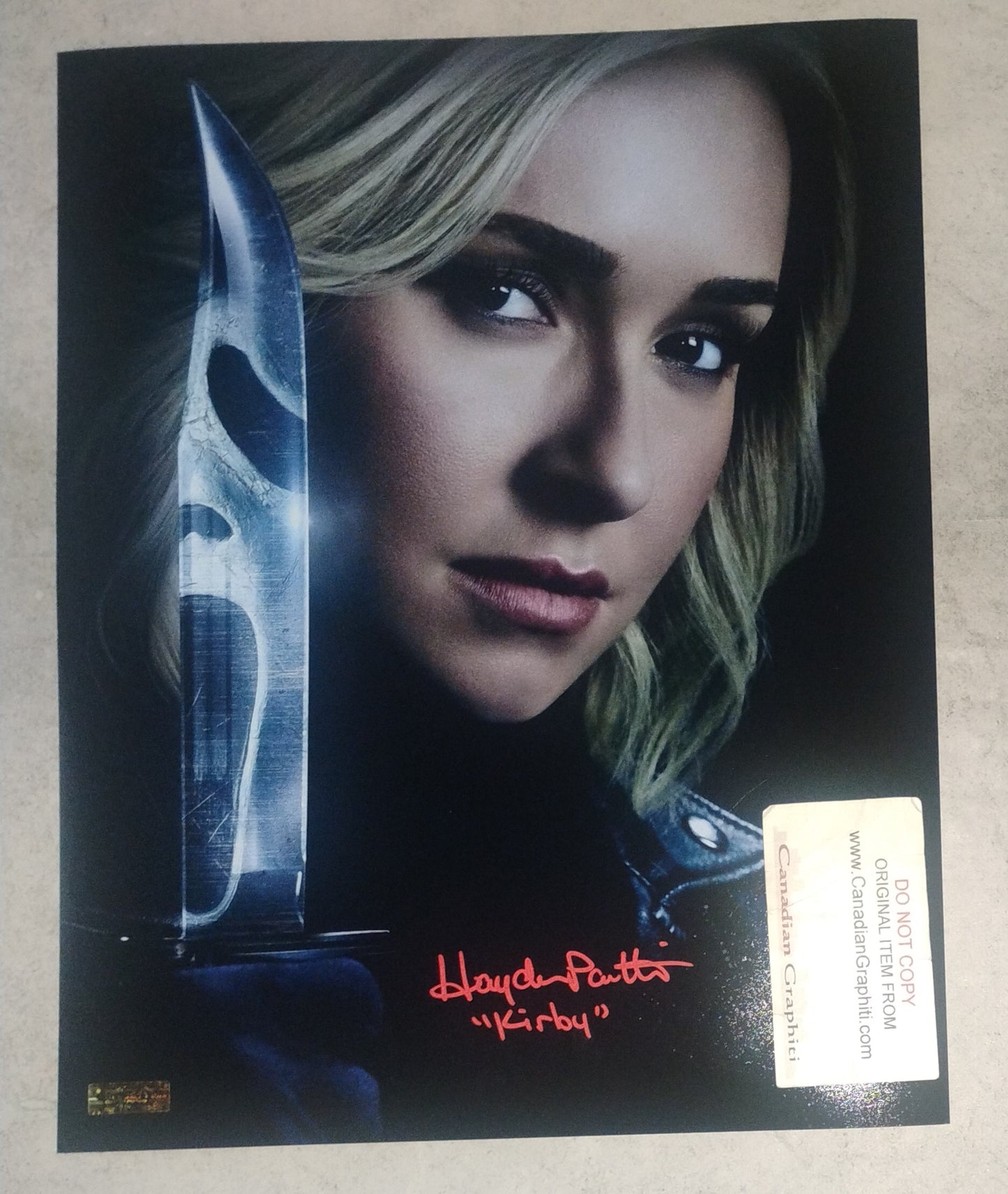 Hayden Panettiere Hand Signed Autograph 11x14 Photo COA Scream