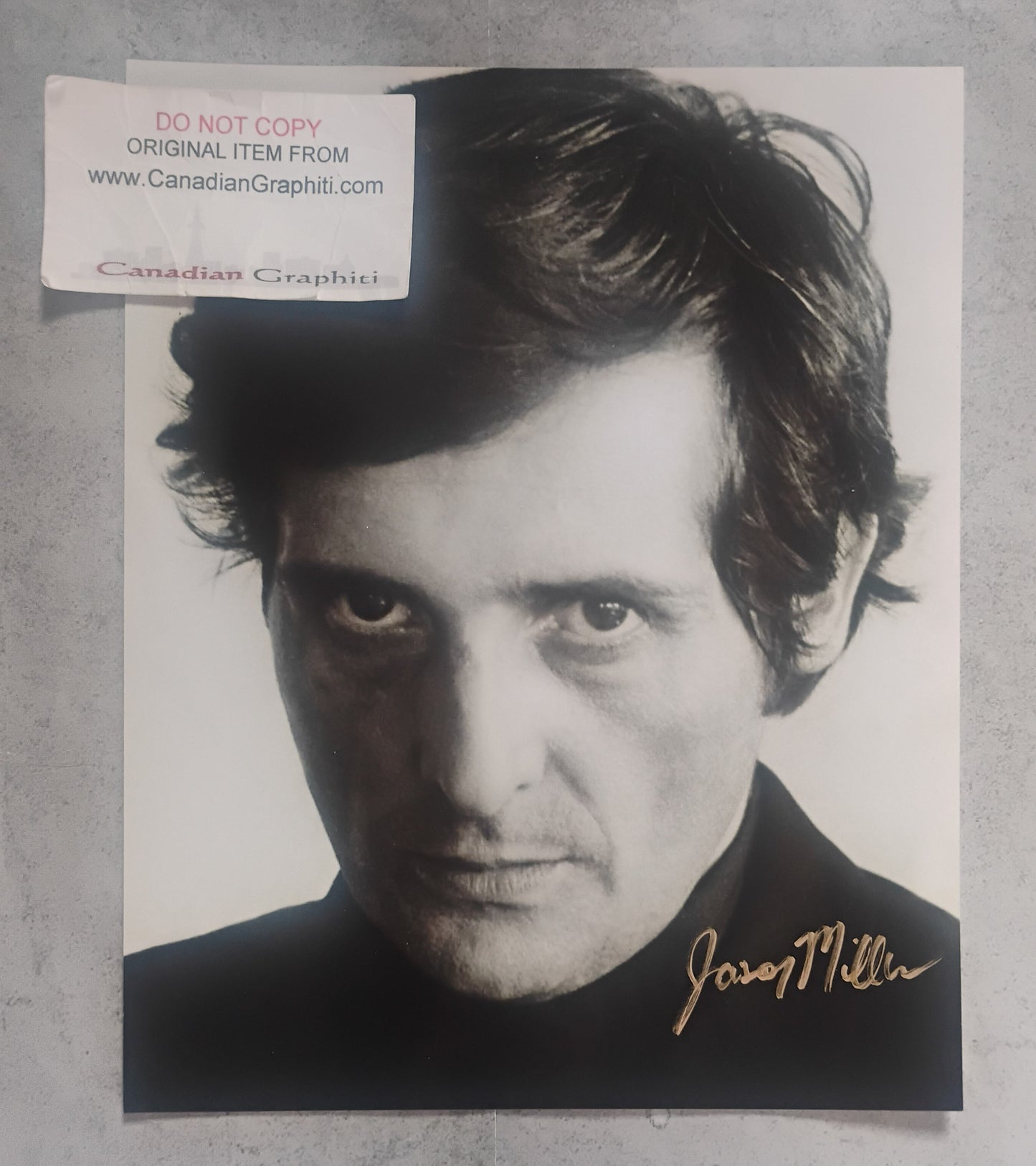 Jason Miller Hand Signed Autograph 8x10 Photo COA The Exorcist