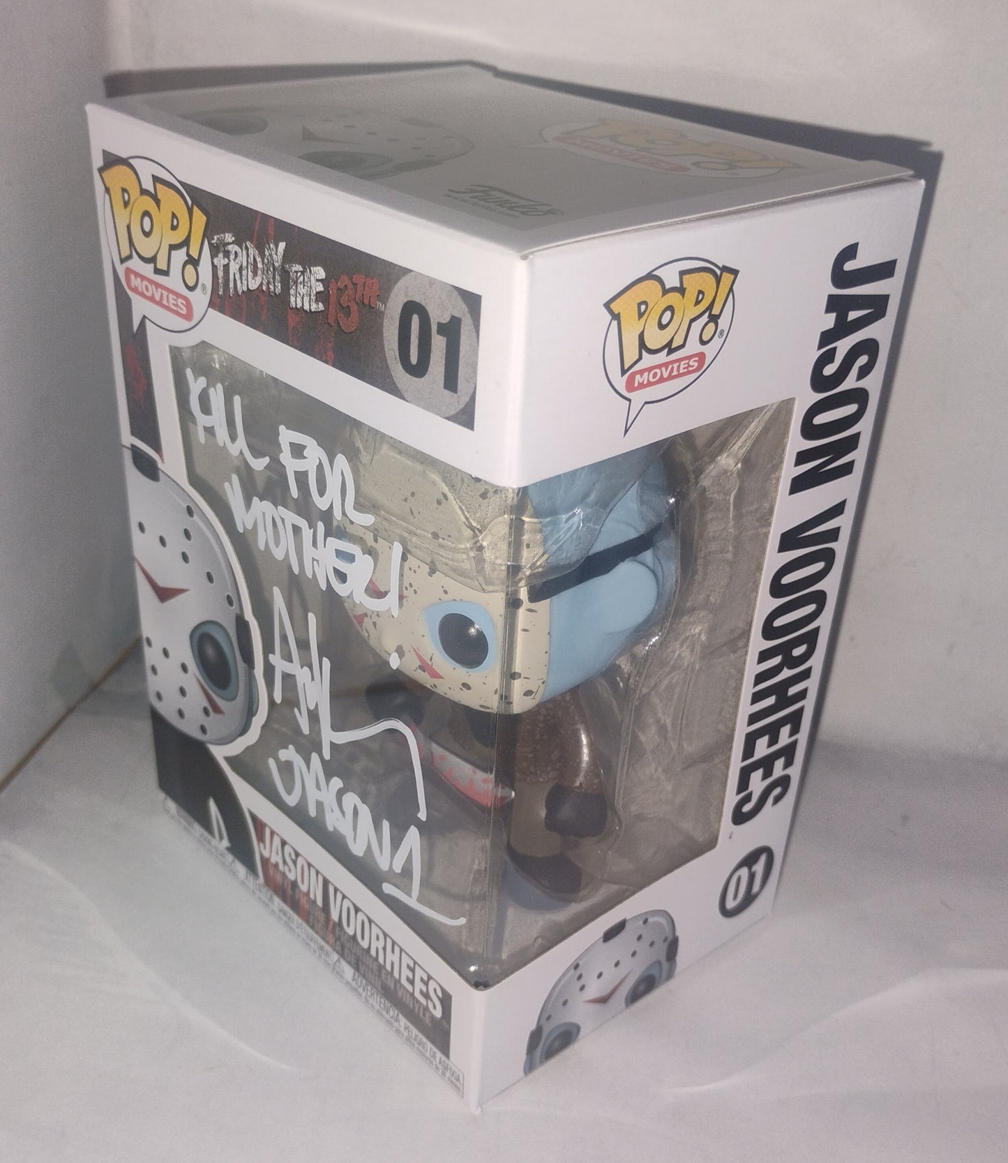 Ari Lehman Hand Signed Autograph Jason Voorhees Funko Pop COA Friday The 13th
