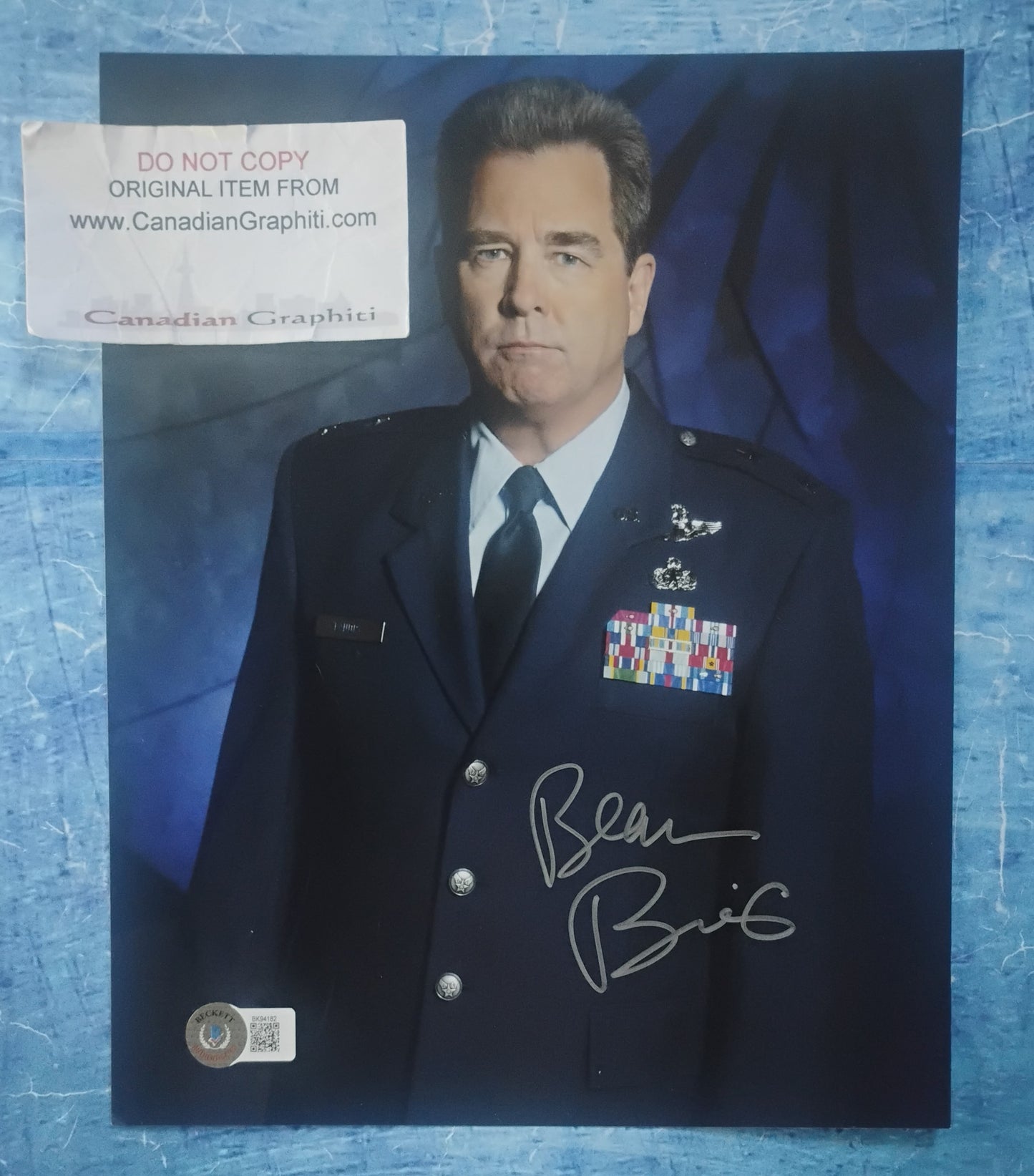 Beau Bridges Hand Signed Autograph 8x10 Photo BAS COA Stargate
