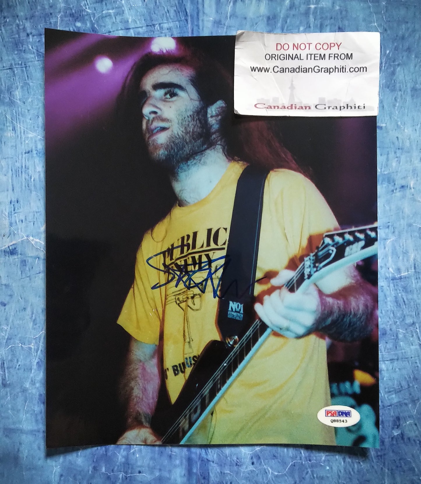 Scott Ian Hand Signed Autograph 8x10 Photo PSA COA Anthrax