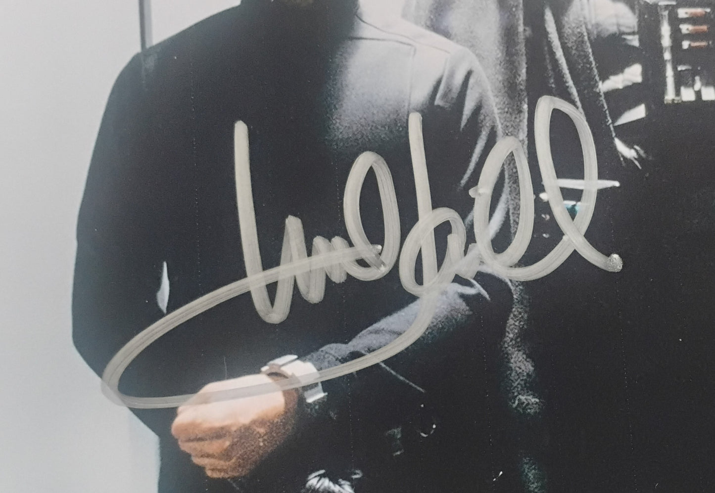 James Earl Jones & Mark Hamill Hand Signed Autograph Photo COA Star Wars