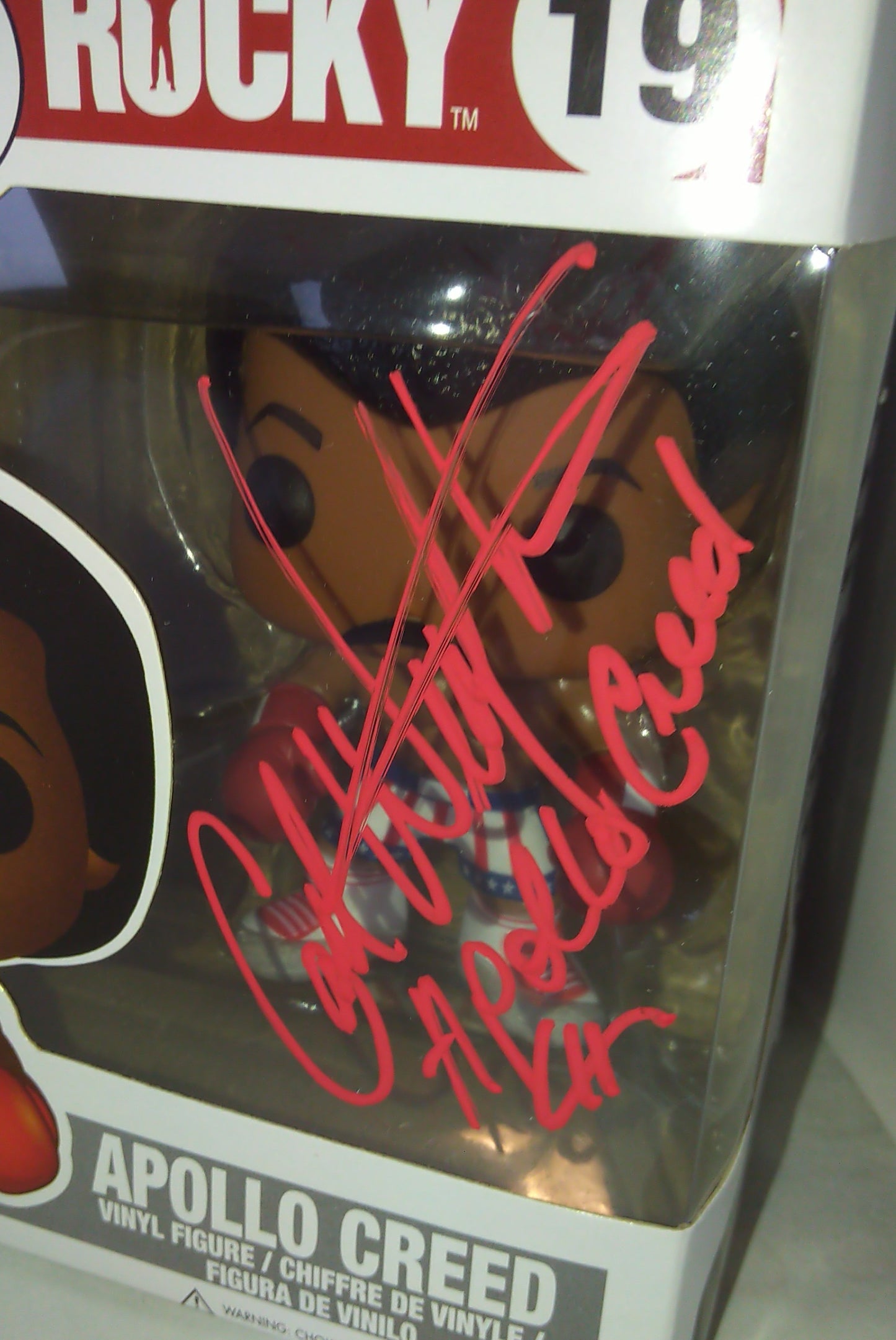 Carl Weathers Hand Signed Autograph Rocky Apollo Creed Funko Pop COA