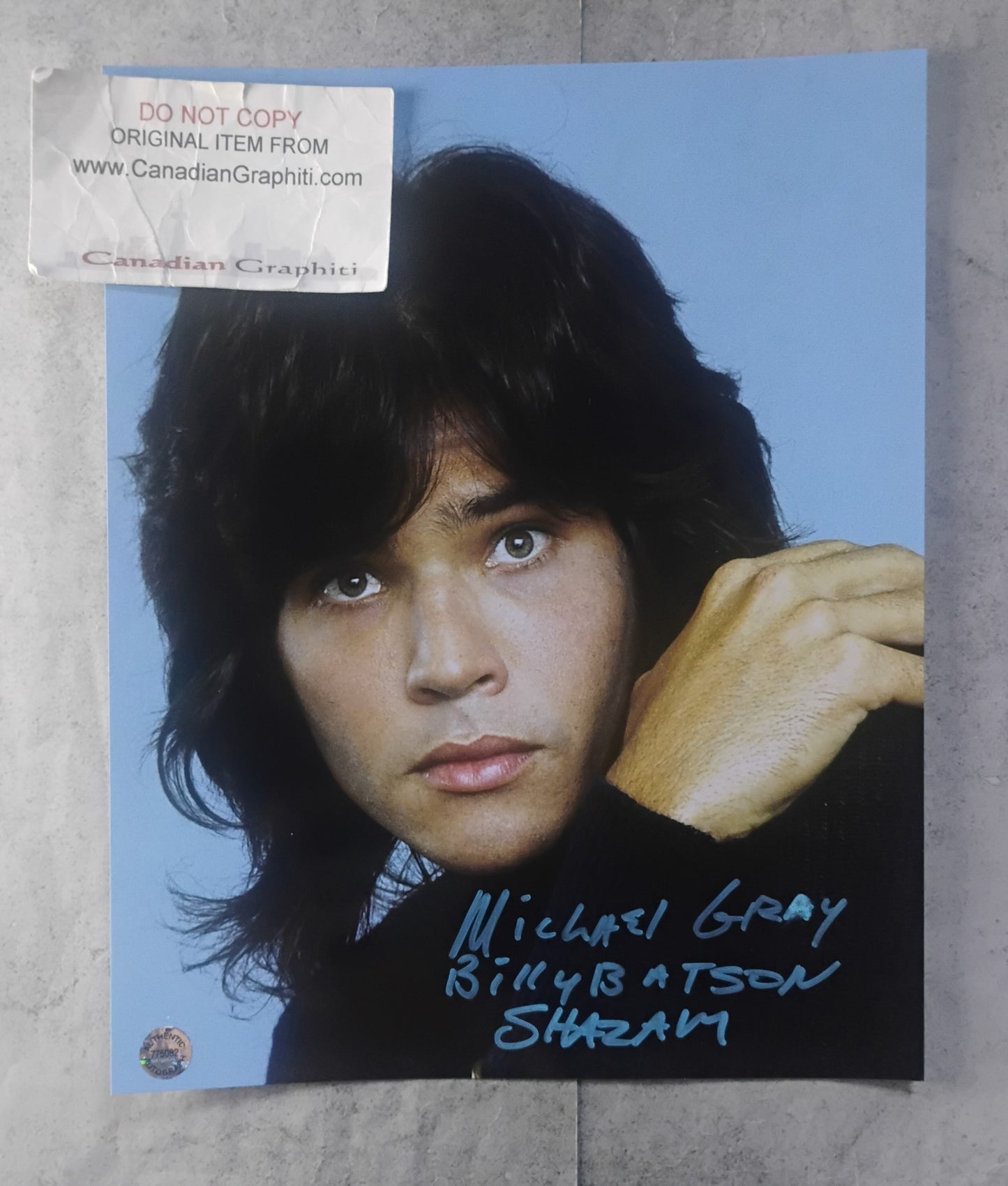Michael Gray Hand Signed Autograph 8x10 Photo COA Shazam