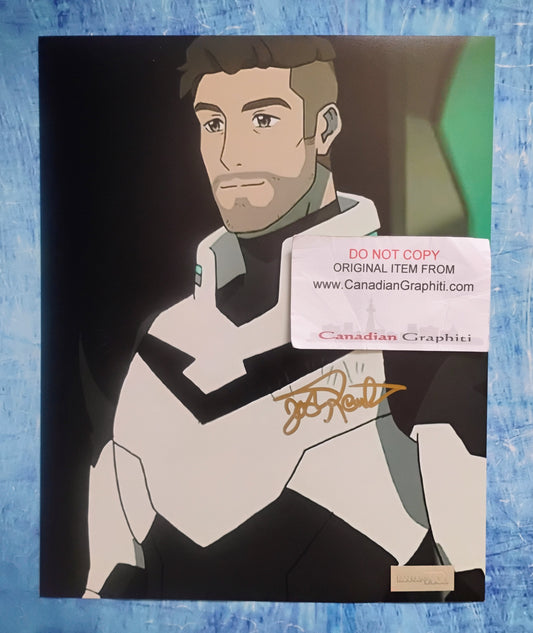 Josh Keaton Hand Signed Autograph 8x10 Photo COA Voltron Legendary Defender