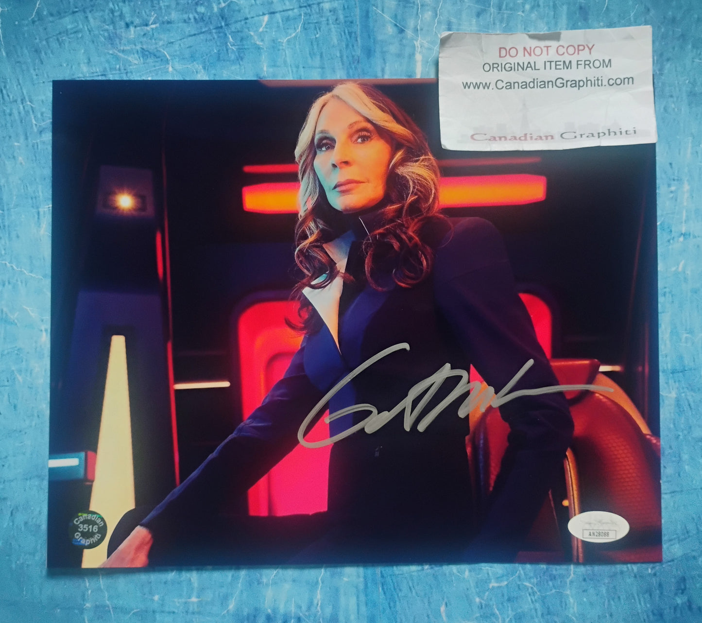 Gates McFadden Hand Signed Autograph 8x10 Photo JSA COA Star Trek
