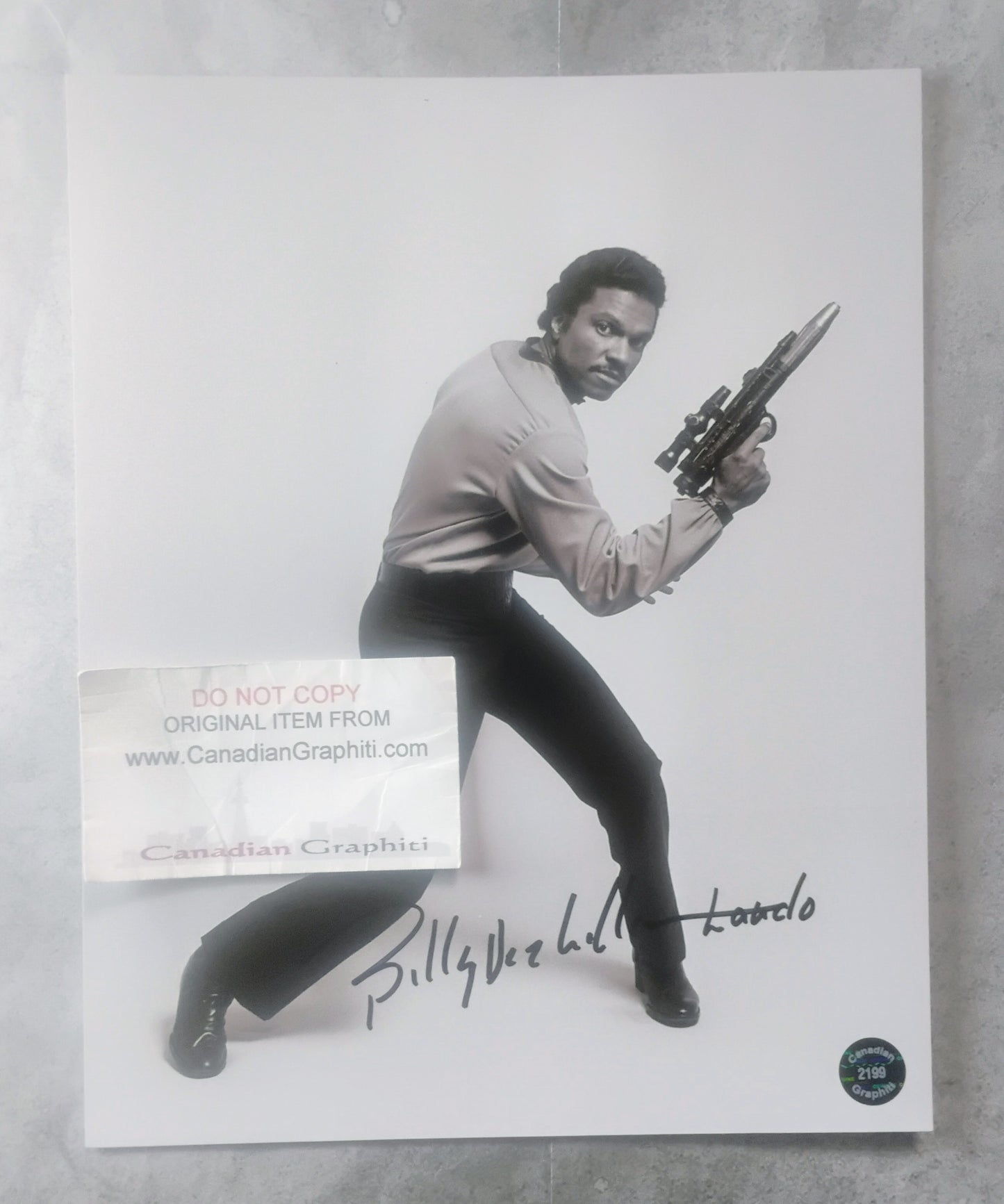 Billy Dee Williams Hand Signed Autograph 8x10 Photo COA Star Wars
