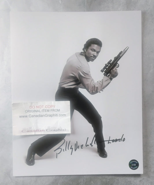 Billy Dee Williams Hand Signed Autograph 8x10 Photo COA Star Wars