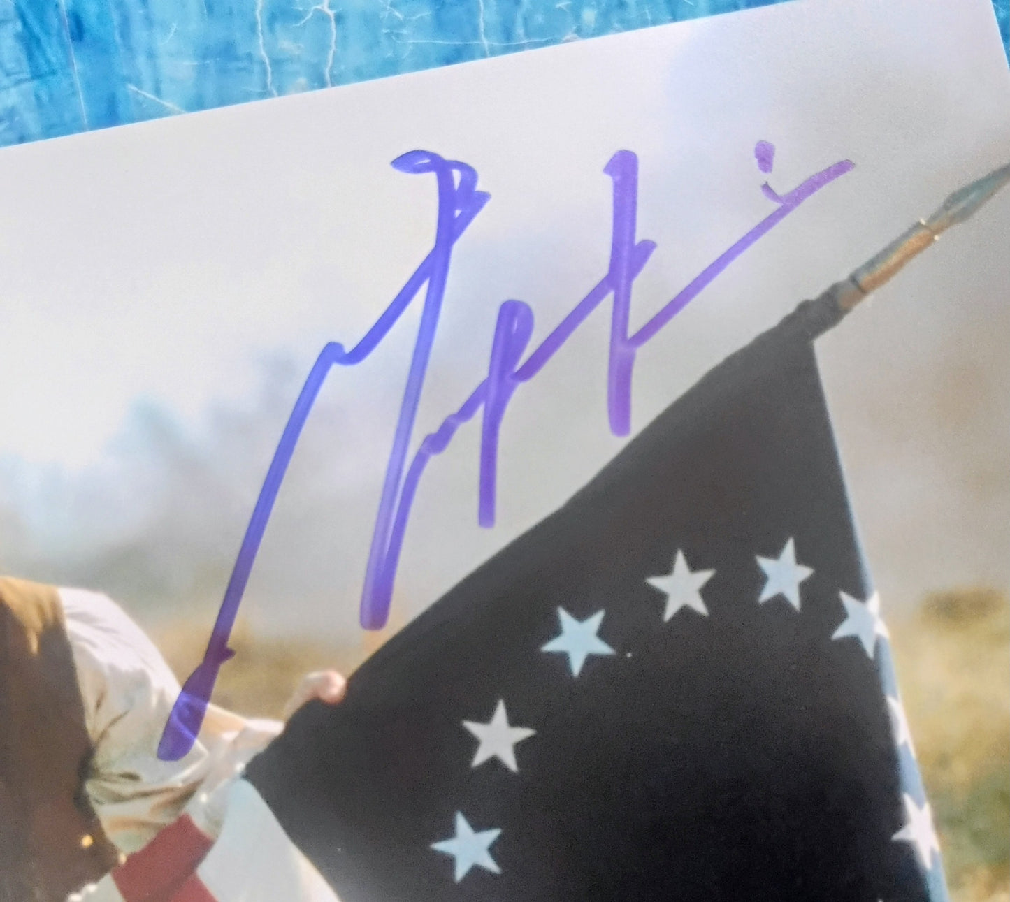 Mel Gibson Hand Signed Autograph 8x10 Photo OPix COA The Patriot