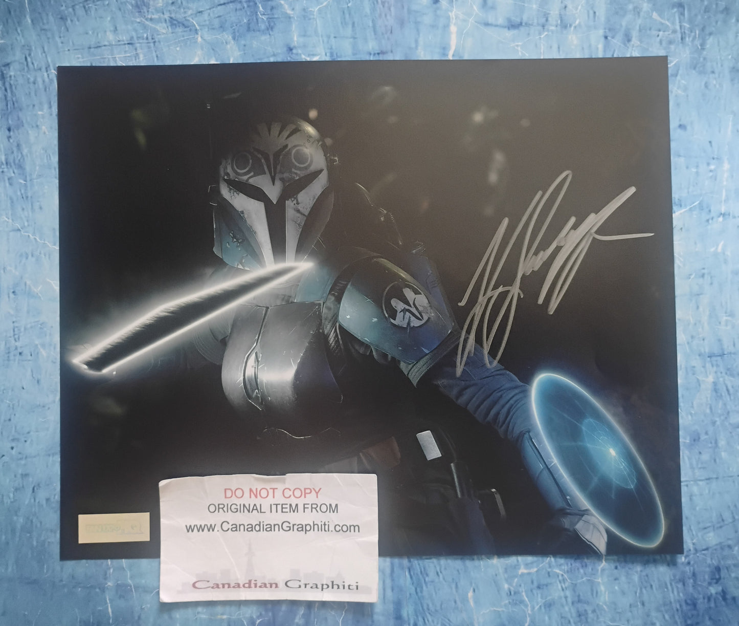 Katee Sackhoff Hand Signed Autograph 8x10 Photo COA The Mandalorian