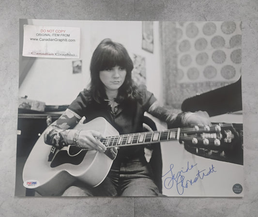 Linda Ronstadt Hand Signed Autograph 11x14 Photo PSA COA