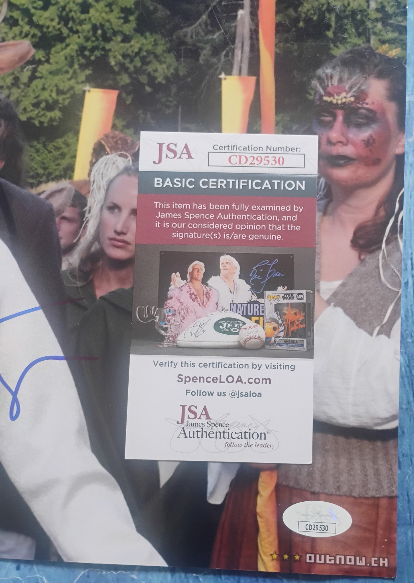 Ellen Burstyn Hand Signed Autograph 11x14 Photo JSA COA The Wicker Man