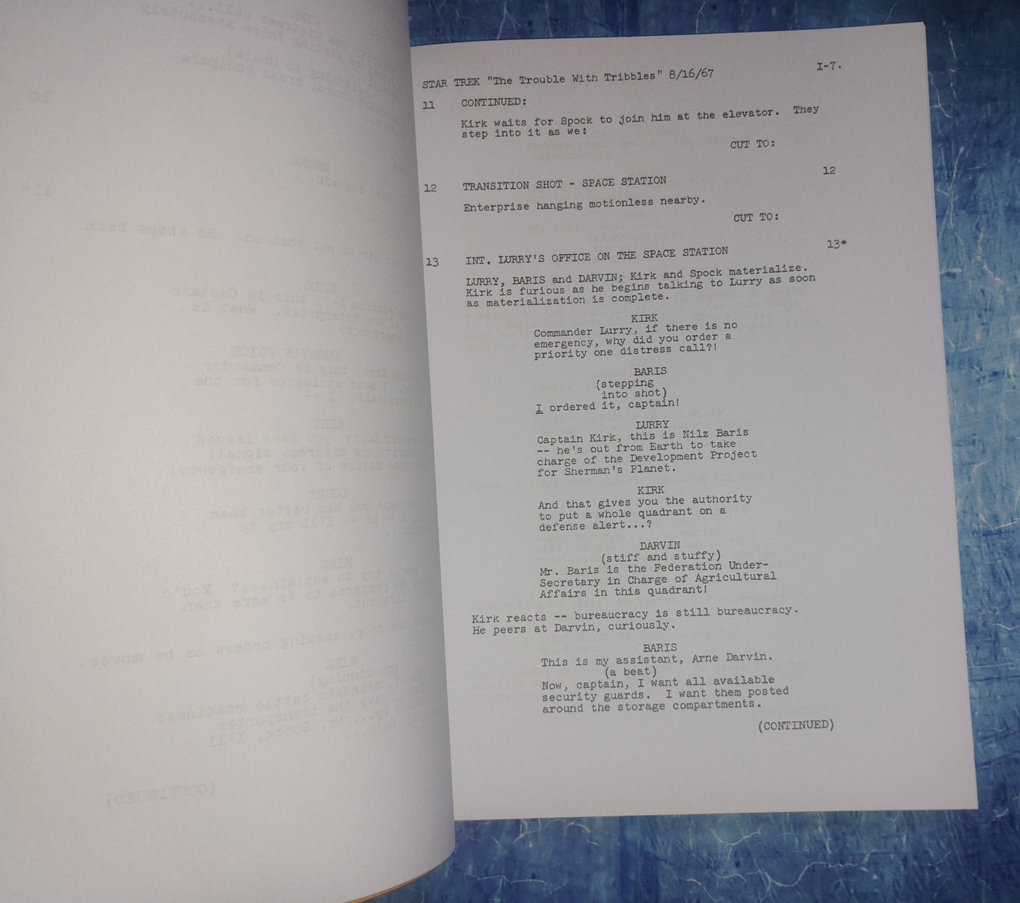 Nichelle Nichols & Walter Koenig Hand Signed Autograph Star Trek Script COA