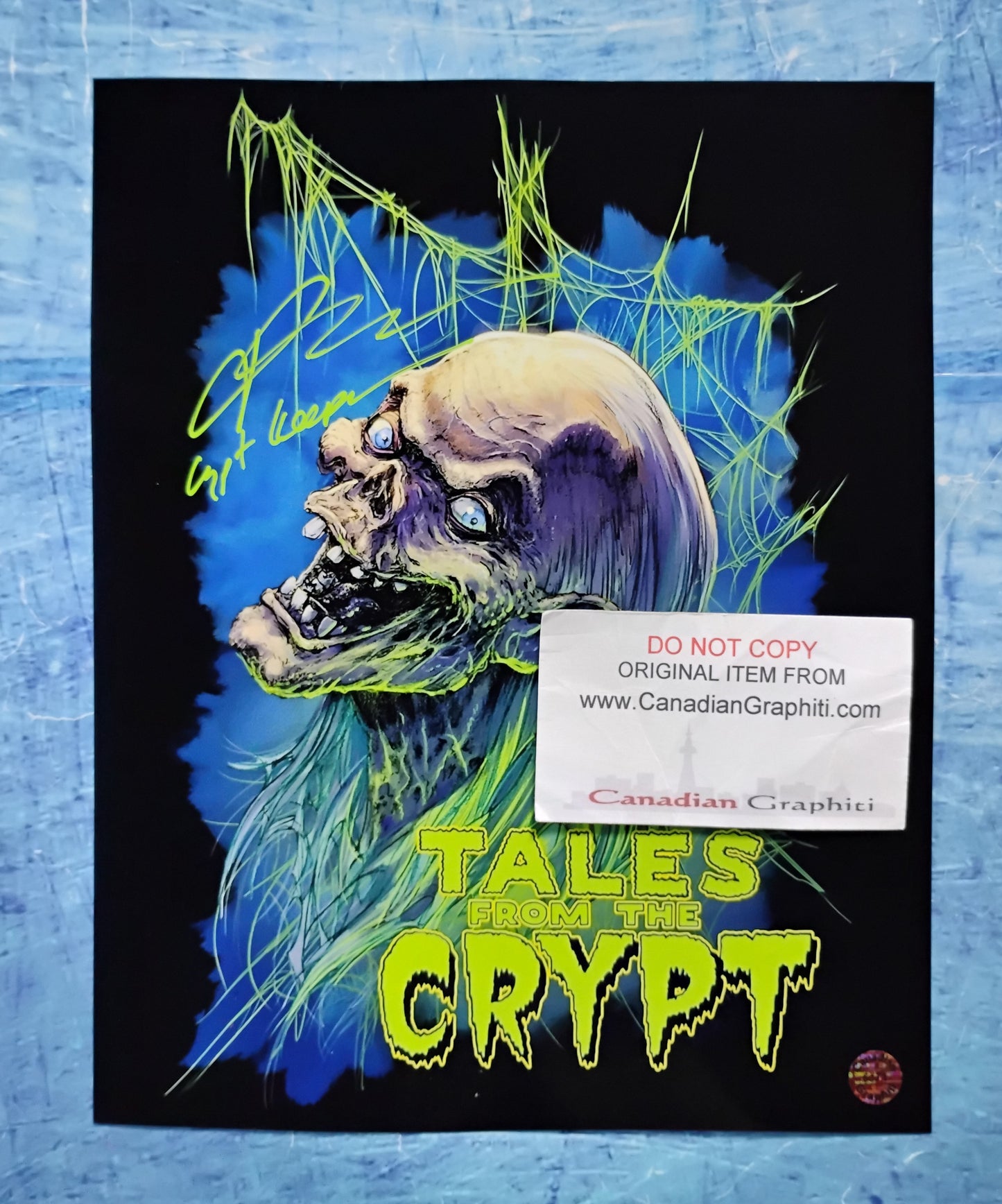 John Kassir Hand Signed Autograph 8x10 Photo COA Tales From The Crypt