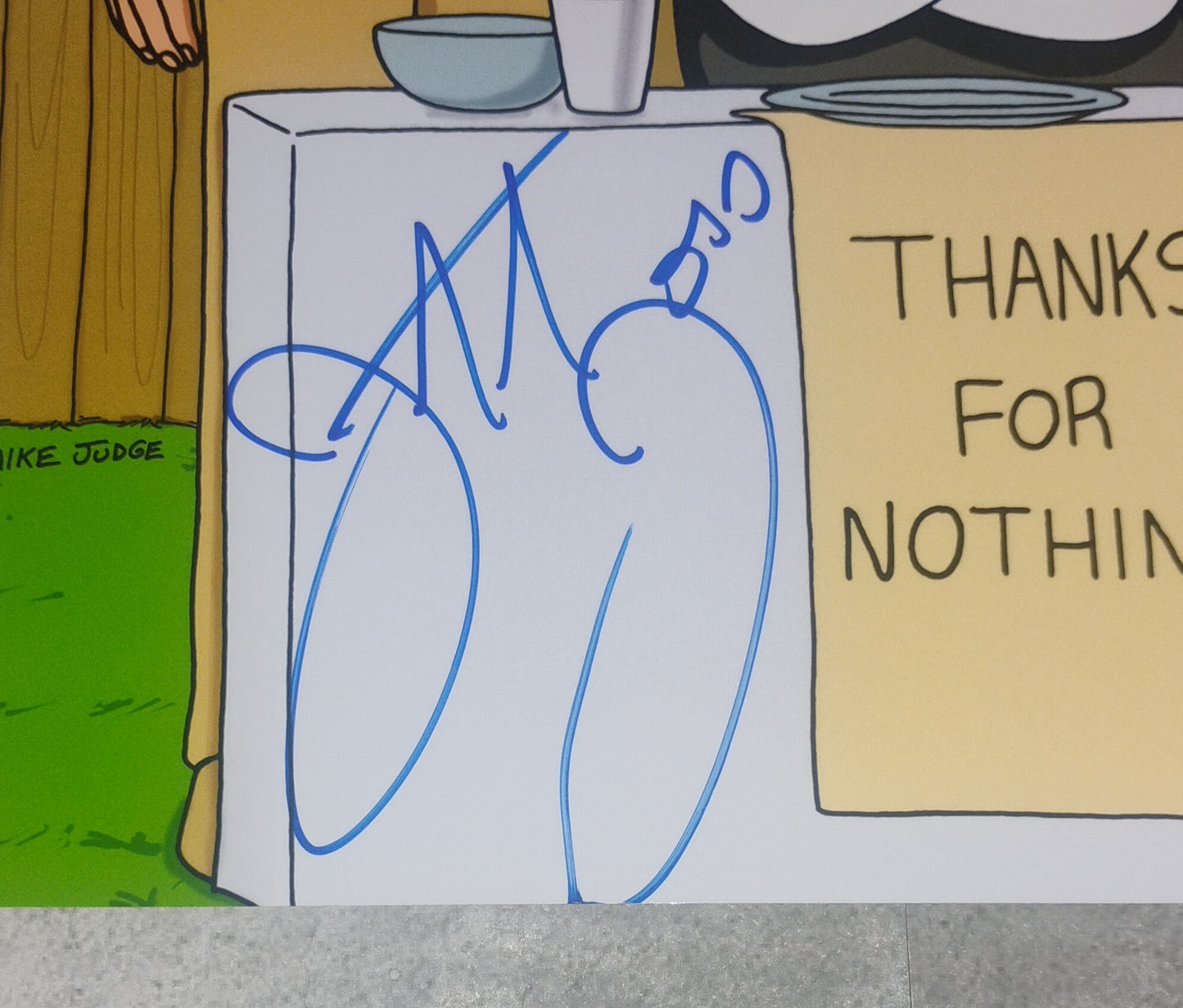 Mike Judge & Jonathan Joss Hand Signed Autograph 8x10 Photo COA King Of The Hill