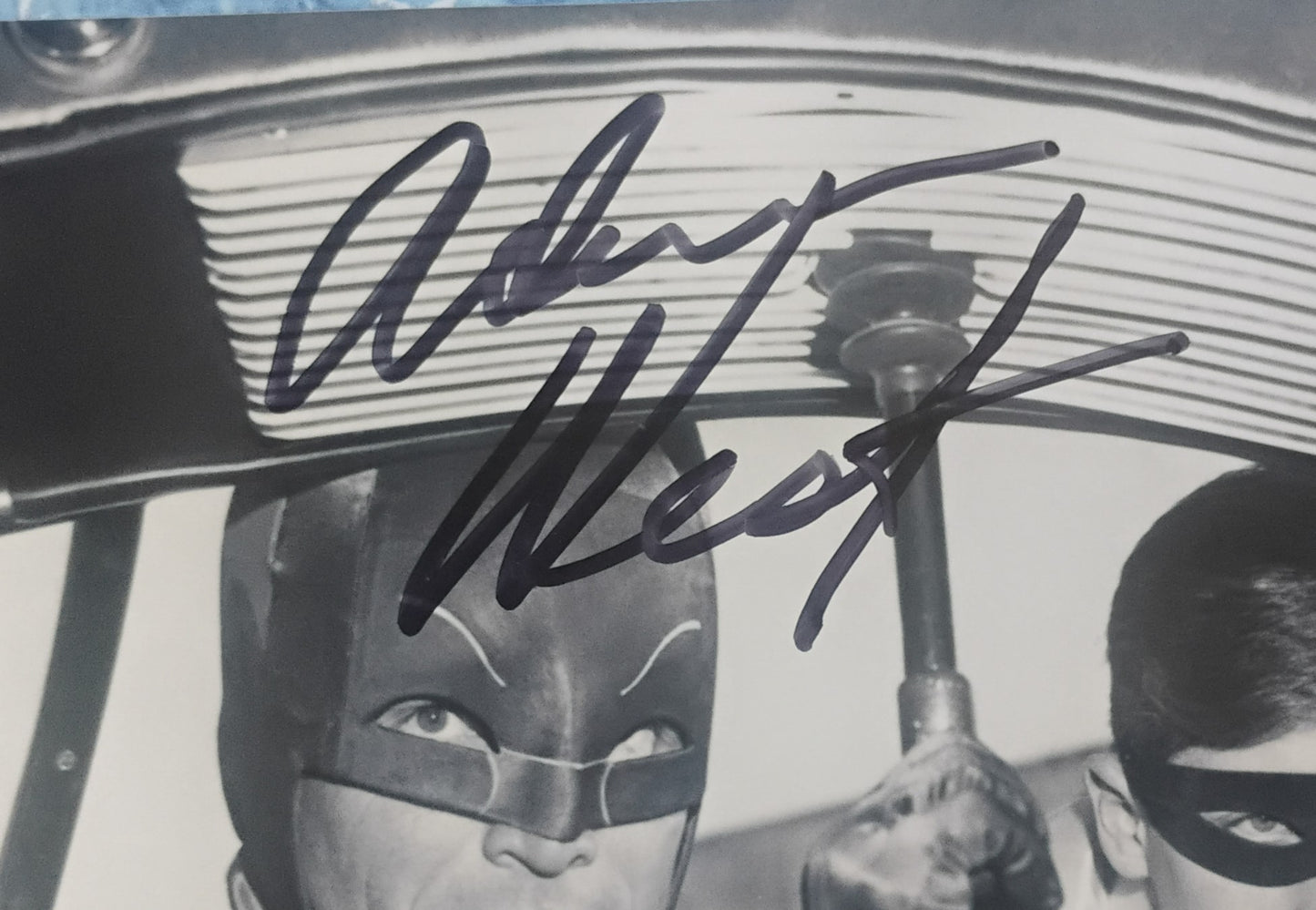Adam West & Burt Ward Hand Signed Autograph 8x10 Photo COA Batman