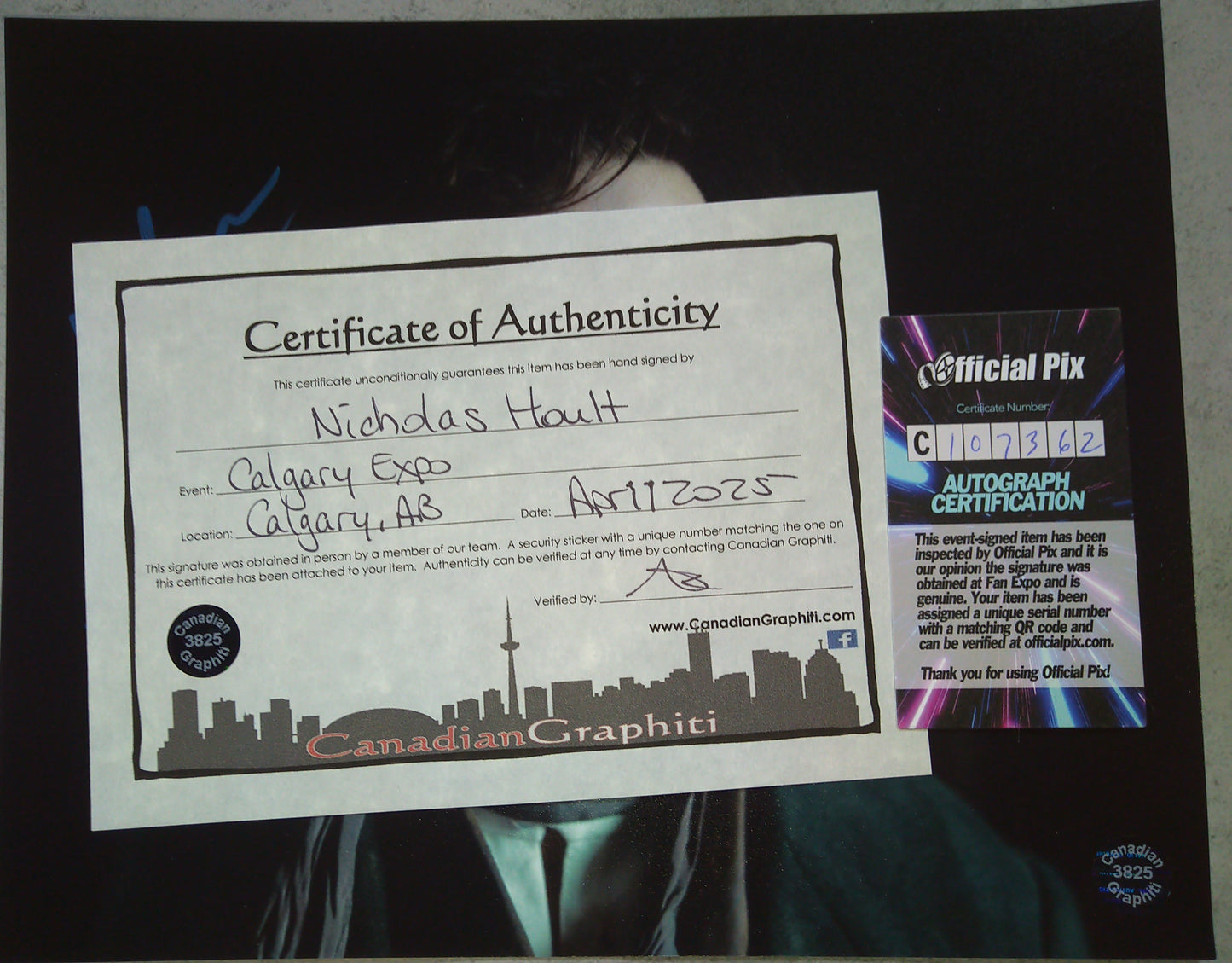 Nicholas Hoult Hand Signed Autograph 8x10 Photo COA + OPix Nosferatu