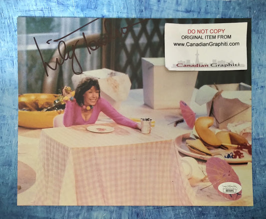 Lily Tomlin Hand Signed Autograph 8x10 Photo JSA COA Incredible Shrinking Woman