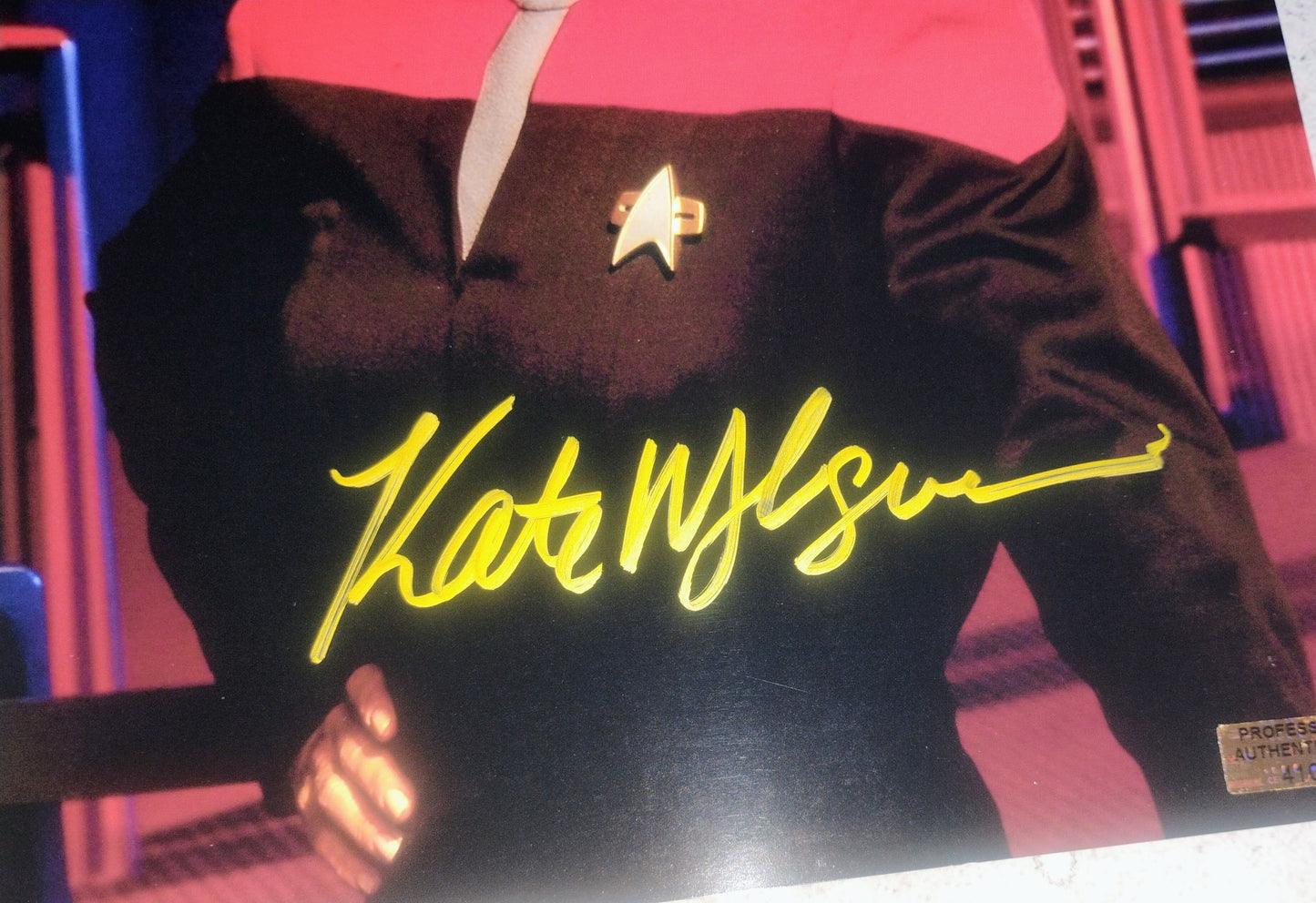 Kate Mulgrew Hand Signed Autograph 8x10 Photo COA Star Trek