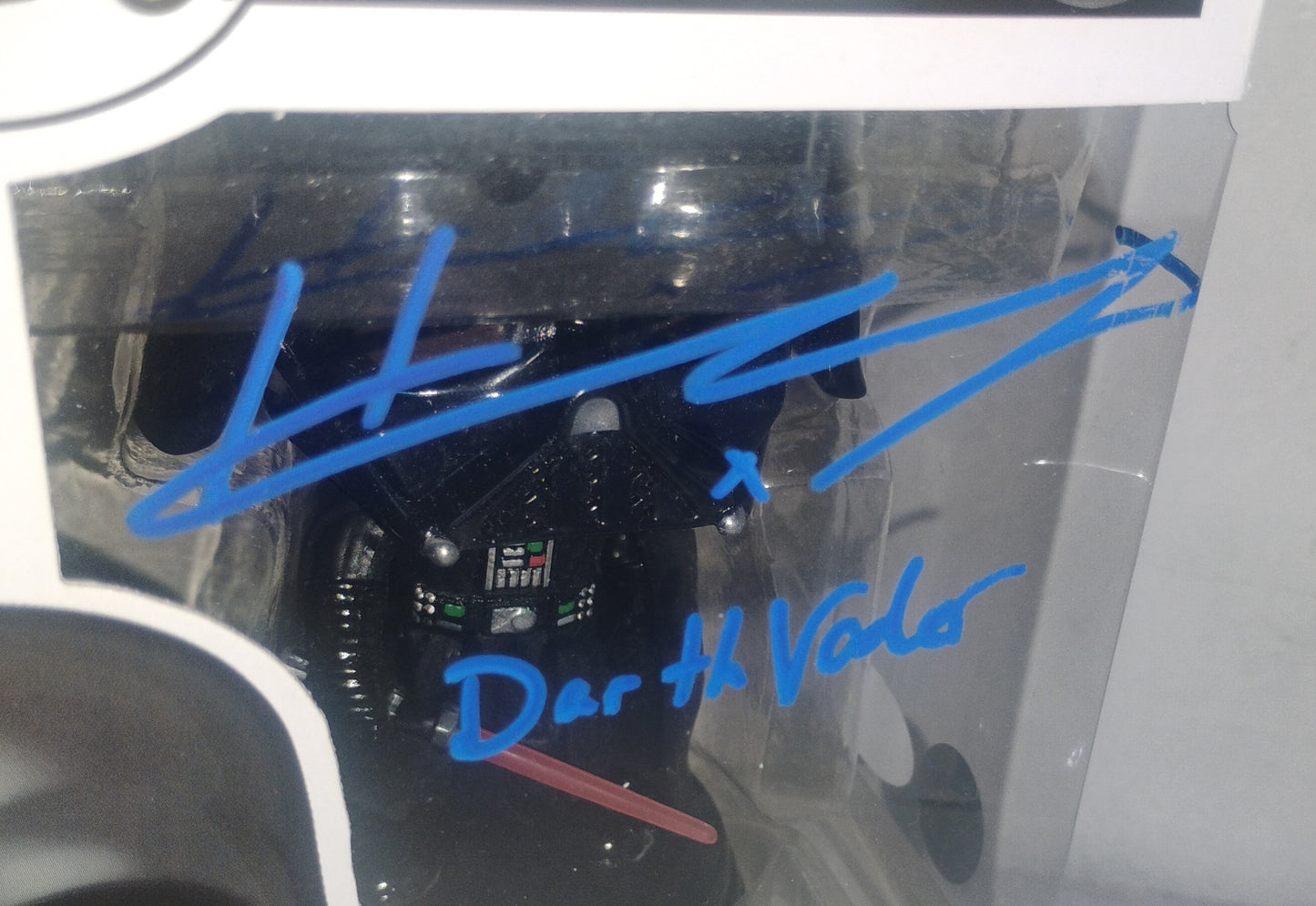 Hayden Christensen Hand Signed Autograph Funko Pop JSA COA Star Wars Darth Vader