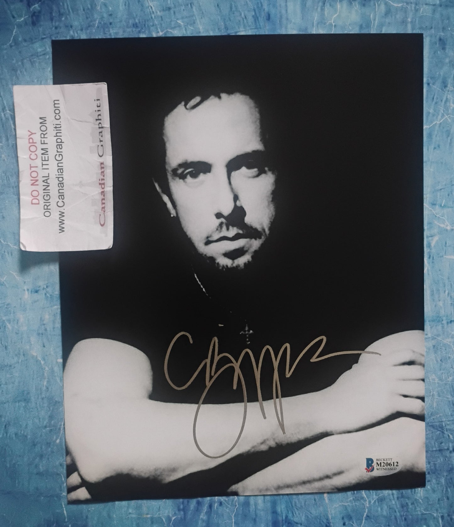 Clive Barker Hand Signed Autograph 8x10 Photo BAS COA
