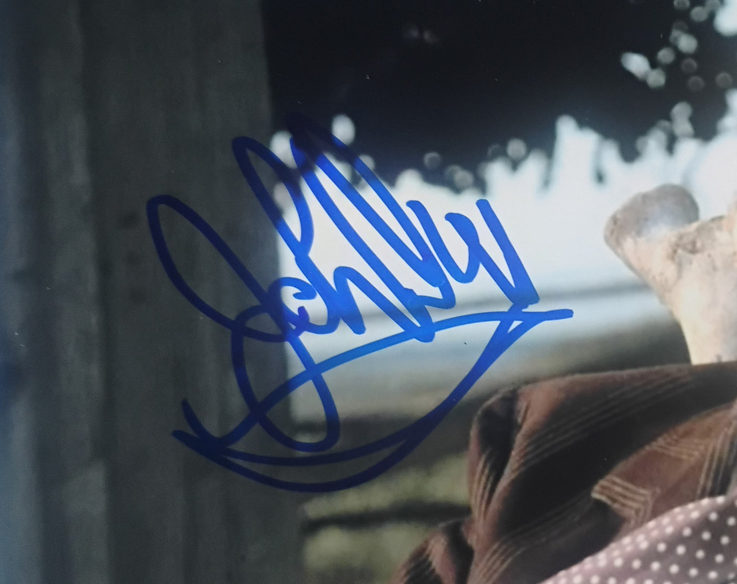 John Dugan Hand Signed Autograph 8x10 Photo COA Texas Chainsaw Massacre