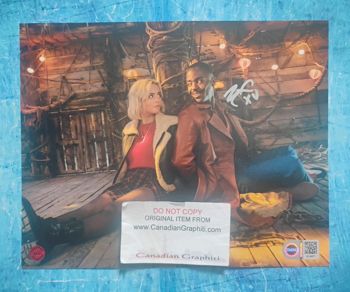 Ncuti Gatwa Hand Signed Autograph 8x10 Photo SWAU COA Doctor Who