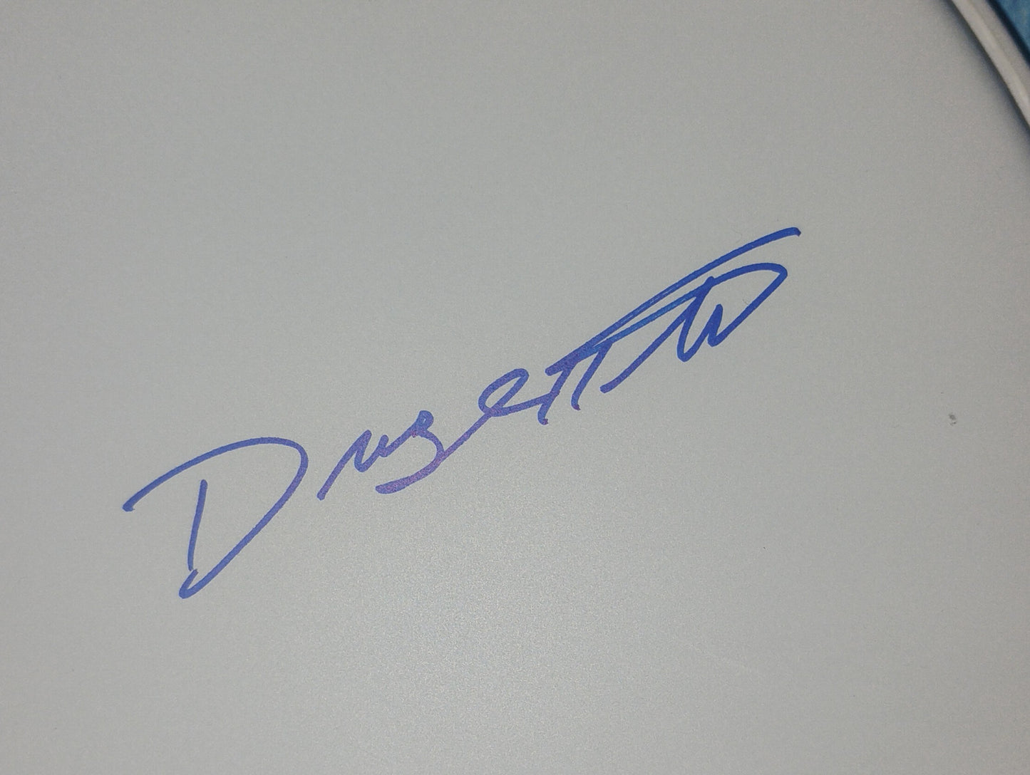 ZZ Top Hand Signed Autograph Drum Head COA Frank Beard, Billy Gibbons & Dusty Hill