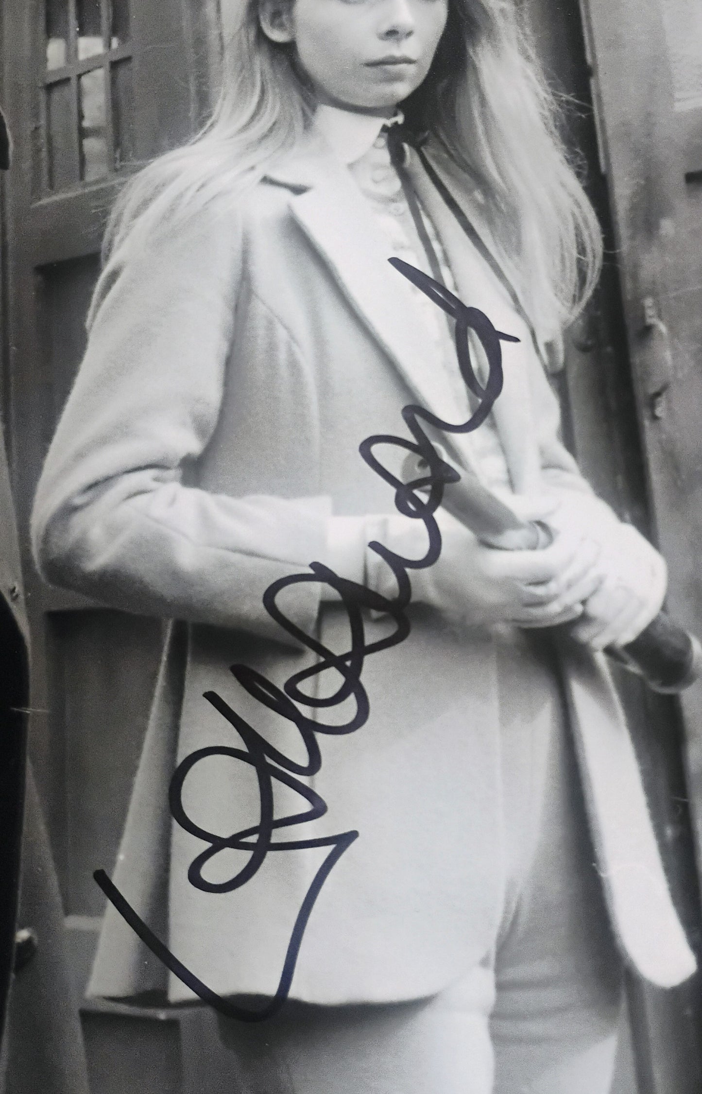 Lalla Ward & Tom Baker Hand Signed Autograph 8x10 Photo JSA COA Doctor Who