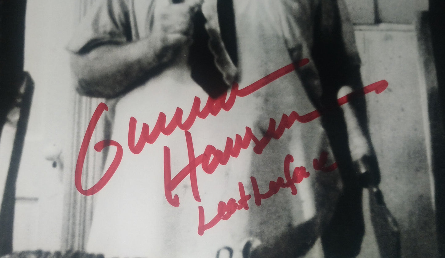 Gunnar Hansen Hand Signed Autograph 8x10 Photo COA Texas Chainsaw Massacre