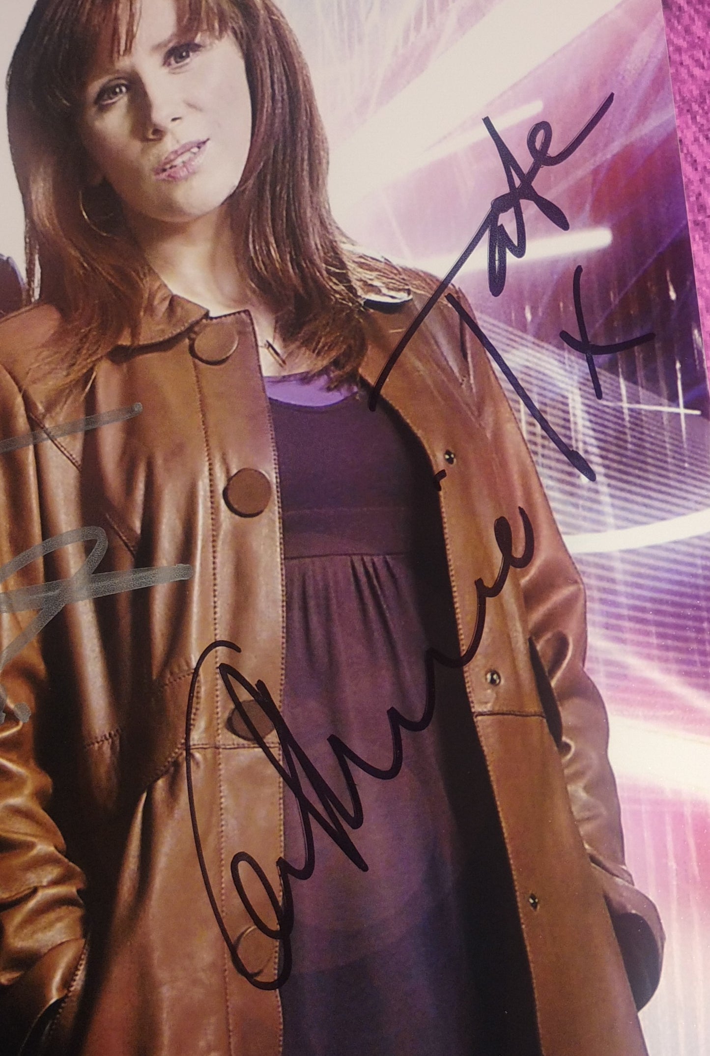 David Tennant & Catherine Tate Hand Signed Autograph 8x10 Photo COA Doctor Who
