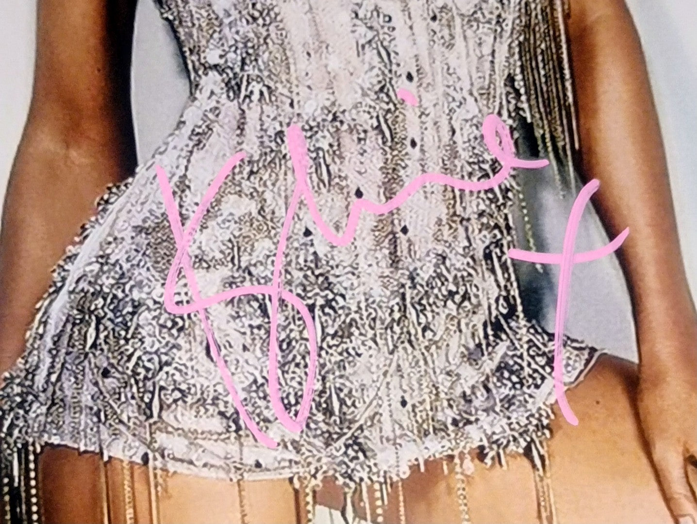 Kylie Minogue Hand Signed Autograph 8x10 Photo COA