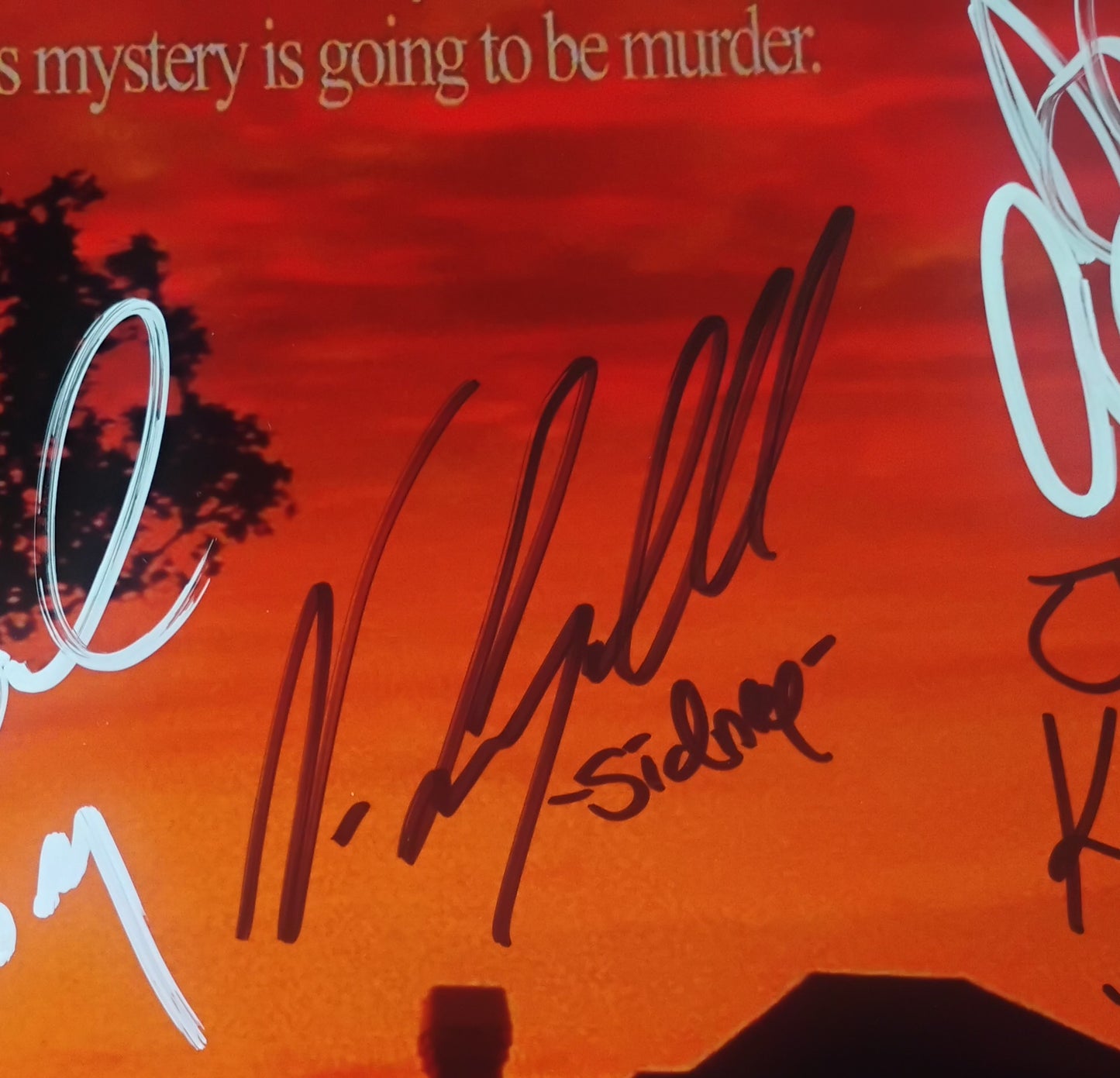 Scream Cast Hand Signed Autograph 11x14 Photo COA