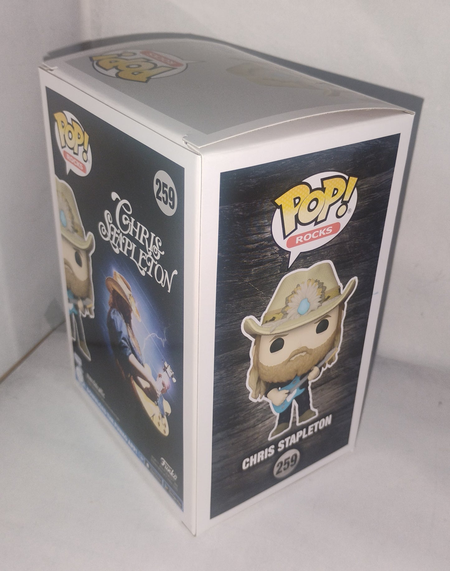 Chris Stapleton Hand Signed Autograph Funko Pop JSA COA