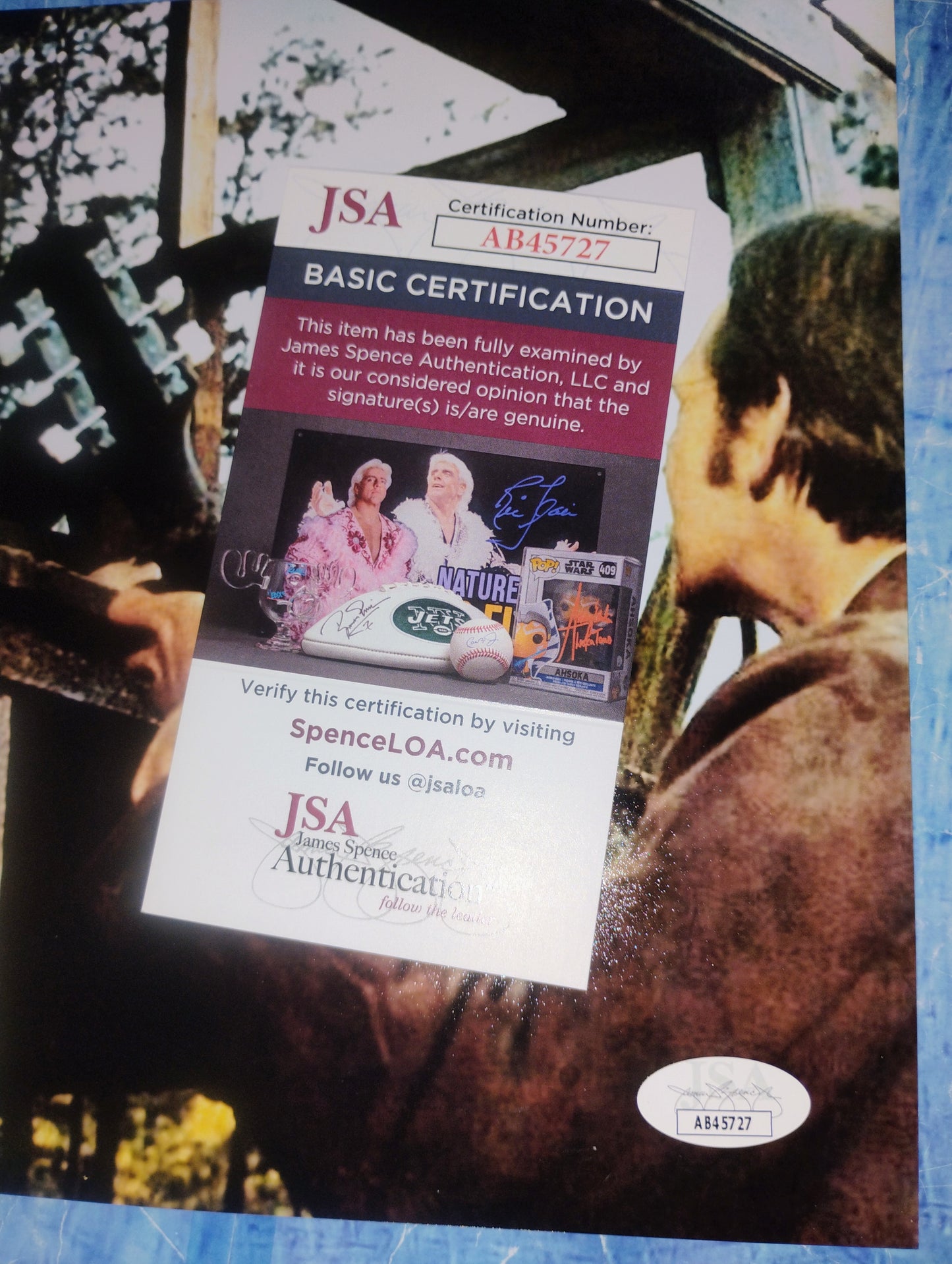 Billy Redden Hand Signed Autograph 8x10 Photo JSA COA Deliverance